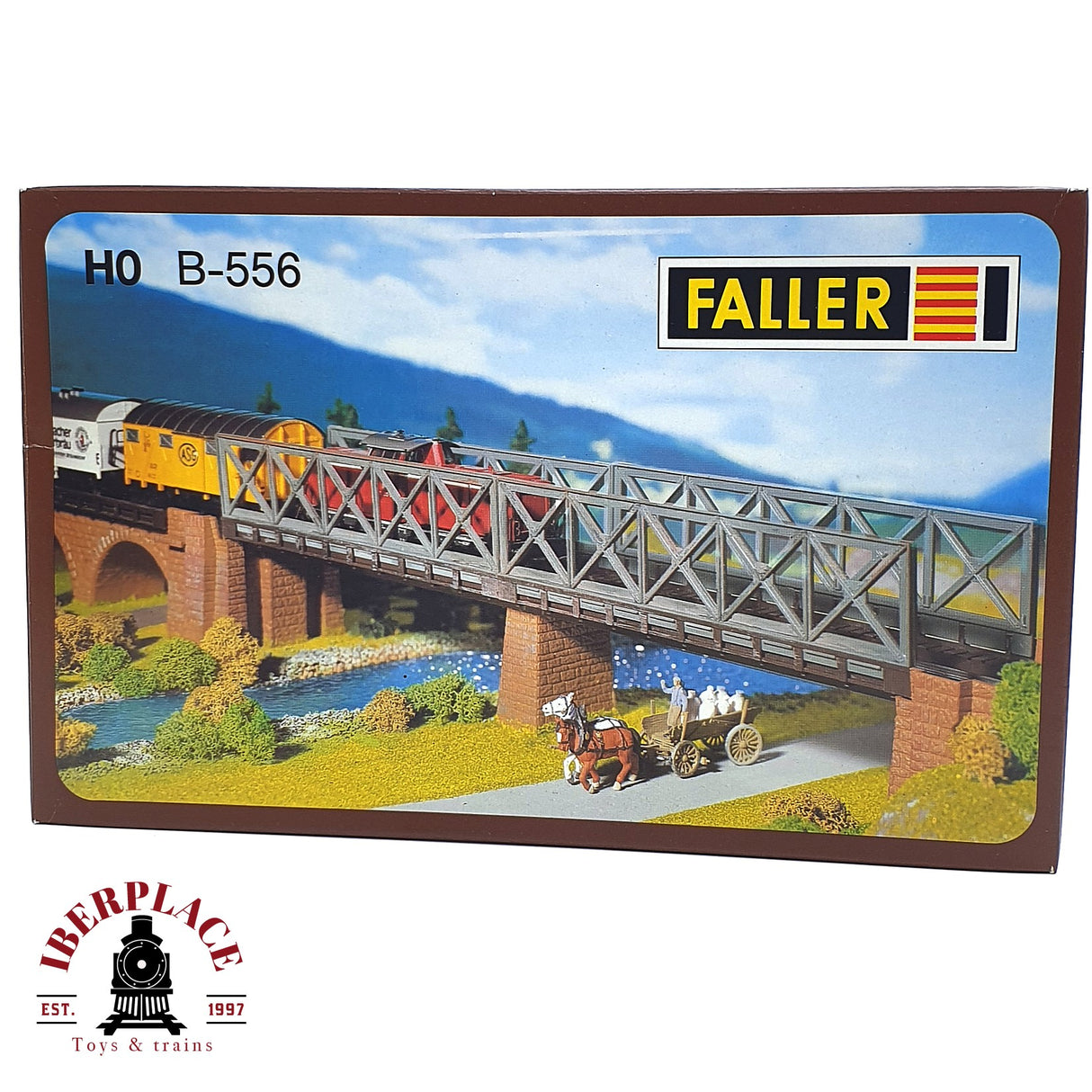 💡 Faller B-556 Conjunto para cabeza de puente Kit de montaje H0 escala 1:87 E18