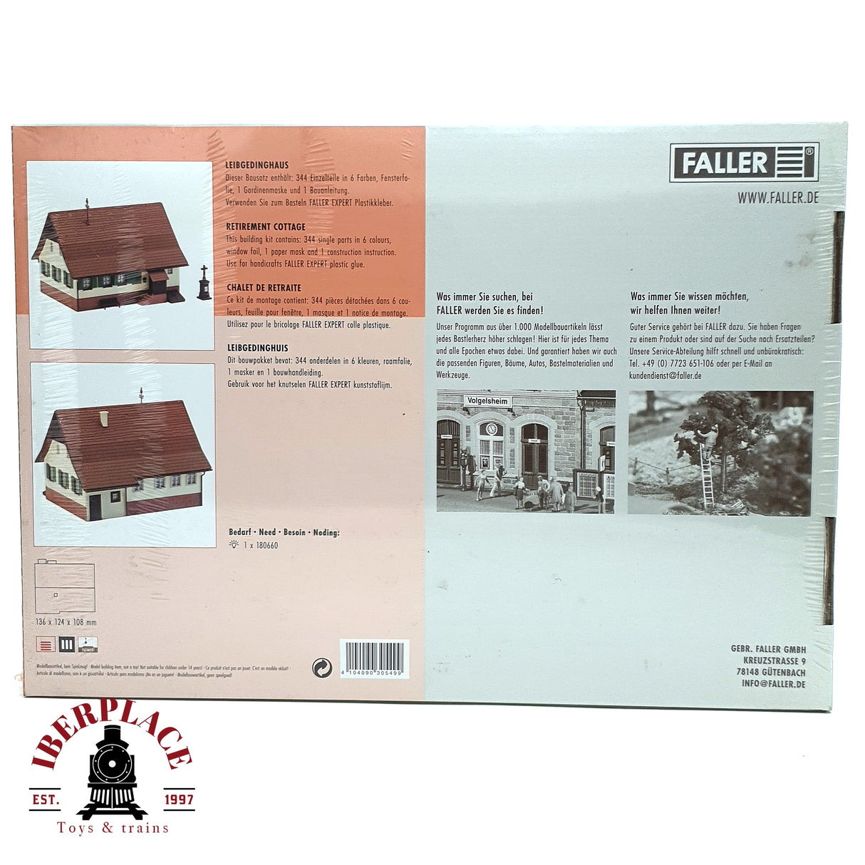 💡 Faller 130549 Casa de la viuda kit de montaje H0 escala 1:87 E18