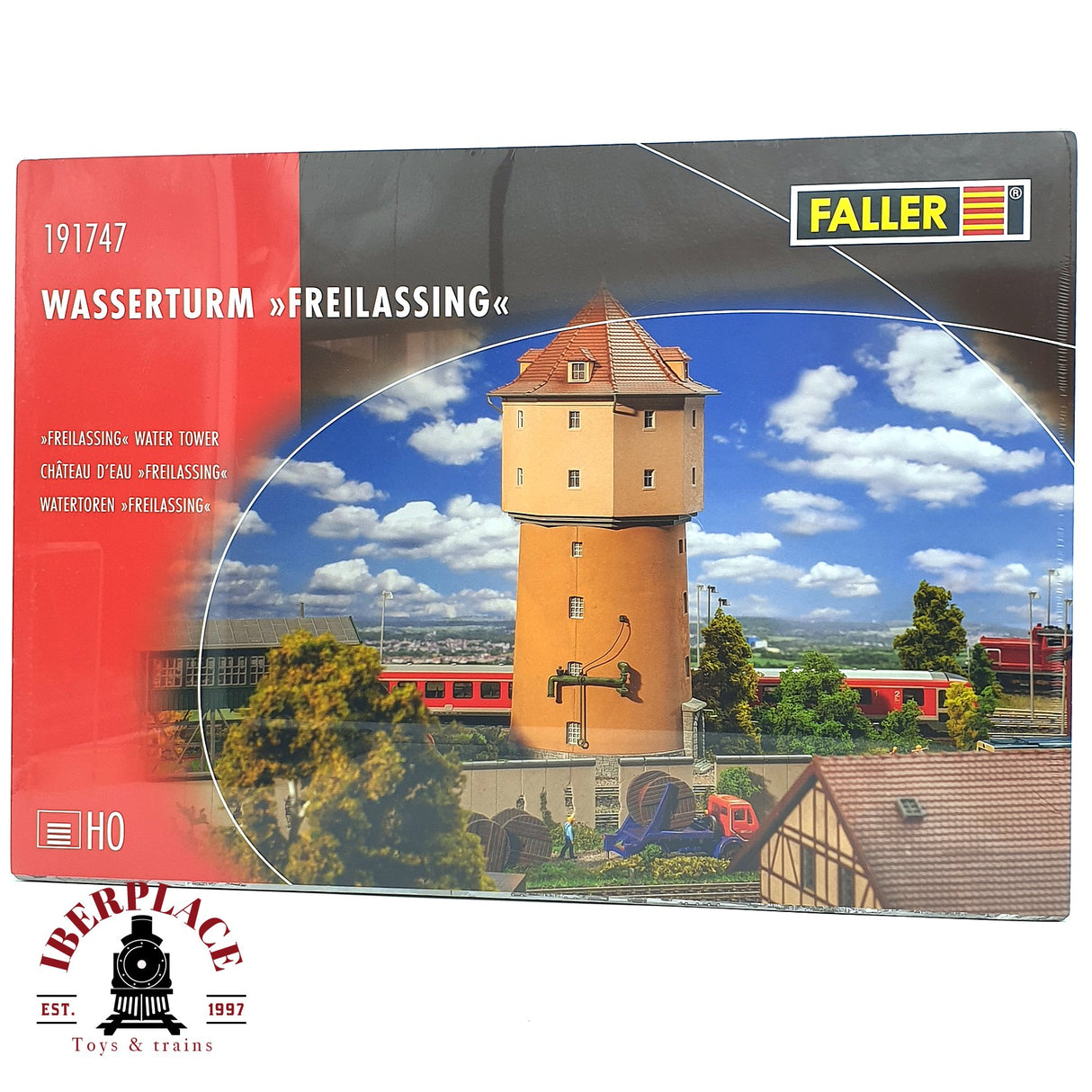 💡 Faller 191747 Torre de agua de Freilassing Kit de montaje H0 escala 1:87 E18