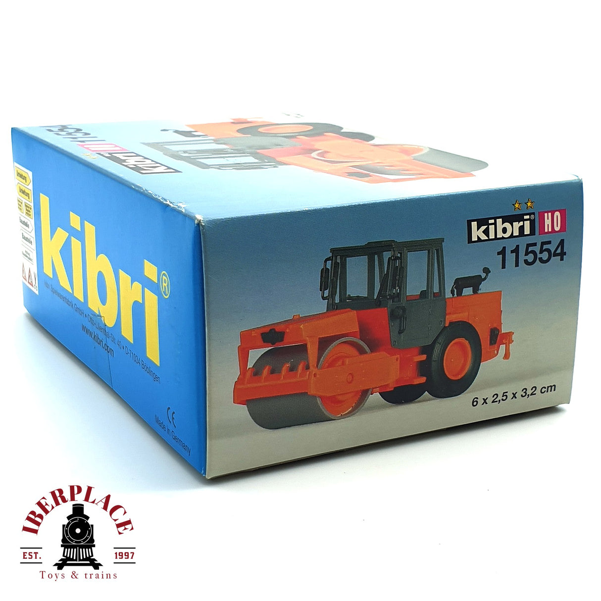 💡 Kibri 11554 Rodillo vibratorio Kit de montaje H0 escala 1:87 E18