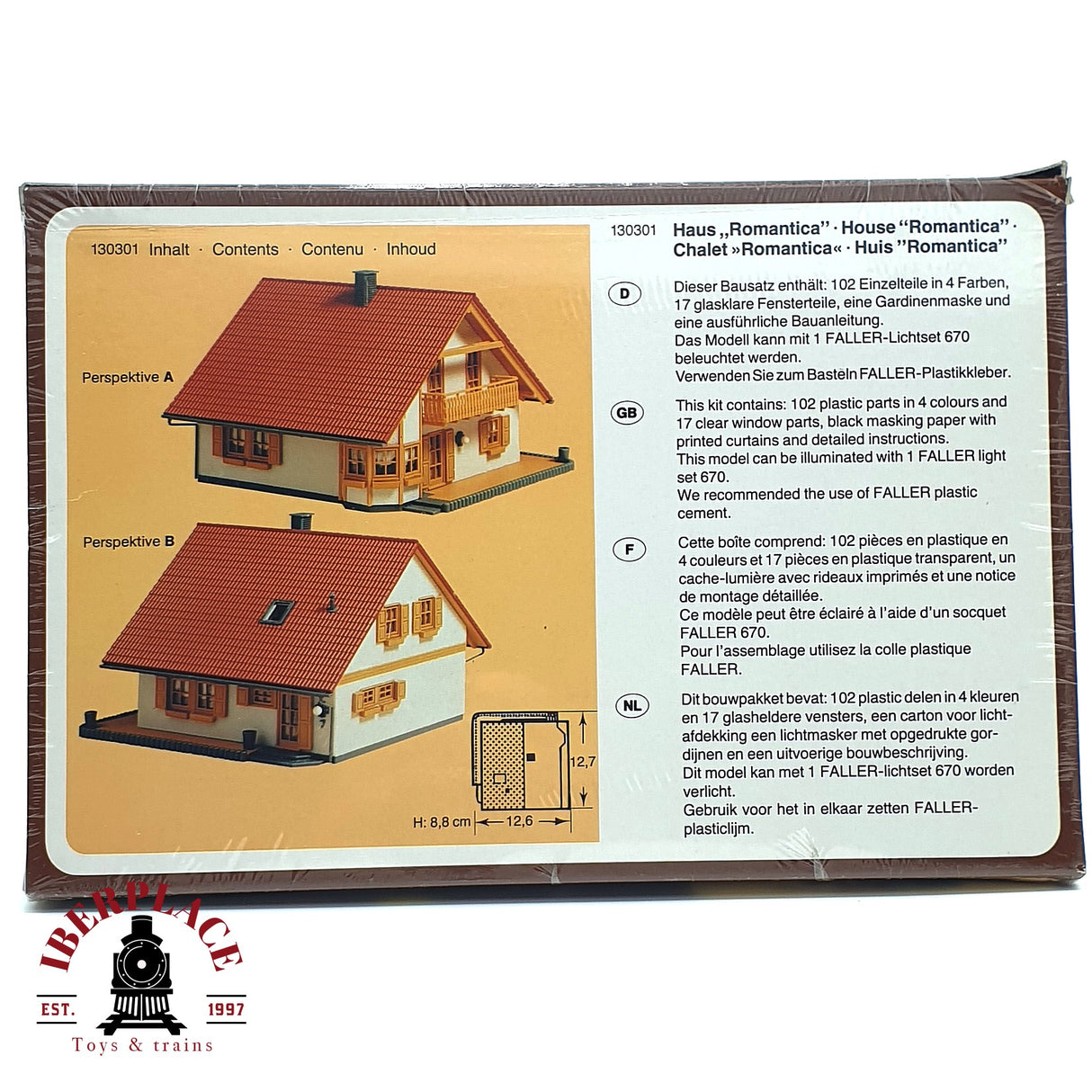 💡 Faller 130301 casa romántica Kit de montaje H0 escala 1:87 E18