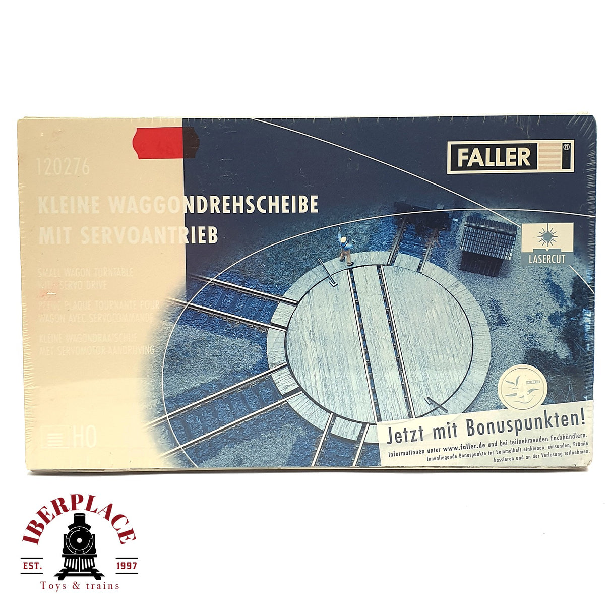 💡 Faller 120276 Ronda giratoria con motor Kit de montaje H0 escala 1:87 E18