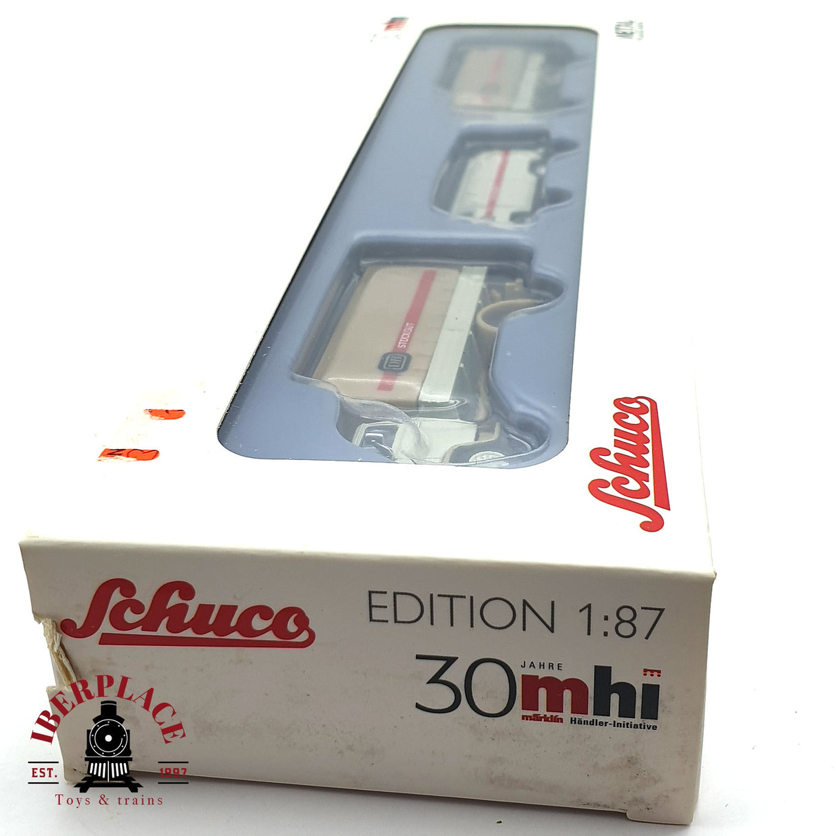 💡 Schuco Märklin 45 265 5300 Conjunto DB de mercancías generales H0 escala 1:87 E18