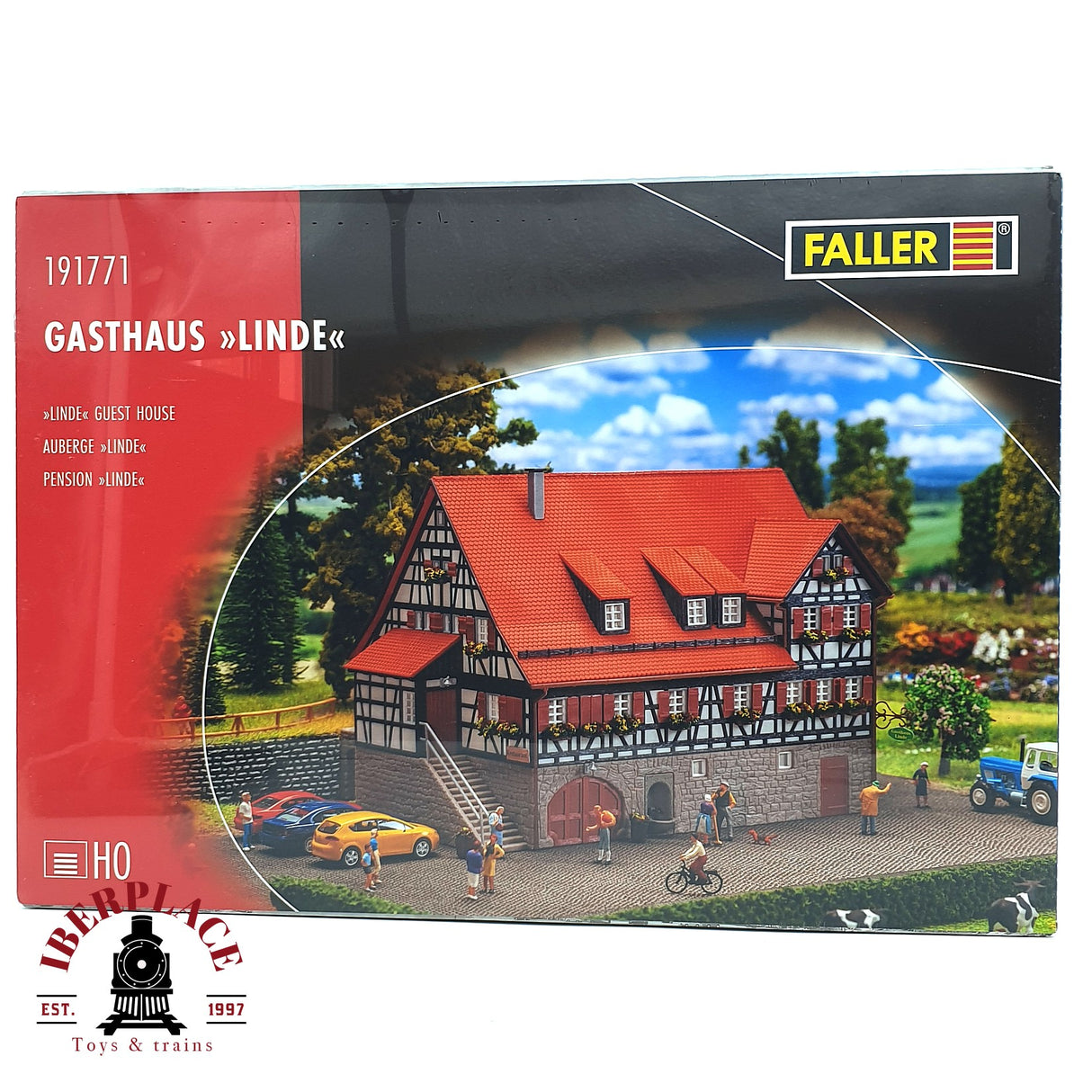 💡 Faller 191771 Restaurante Linde Kit de montaje H0 escala 1:87 E18