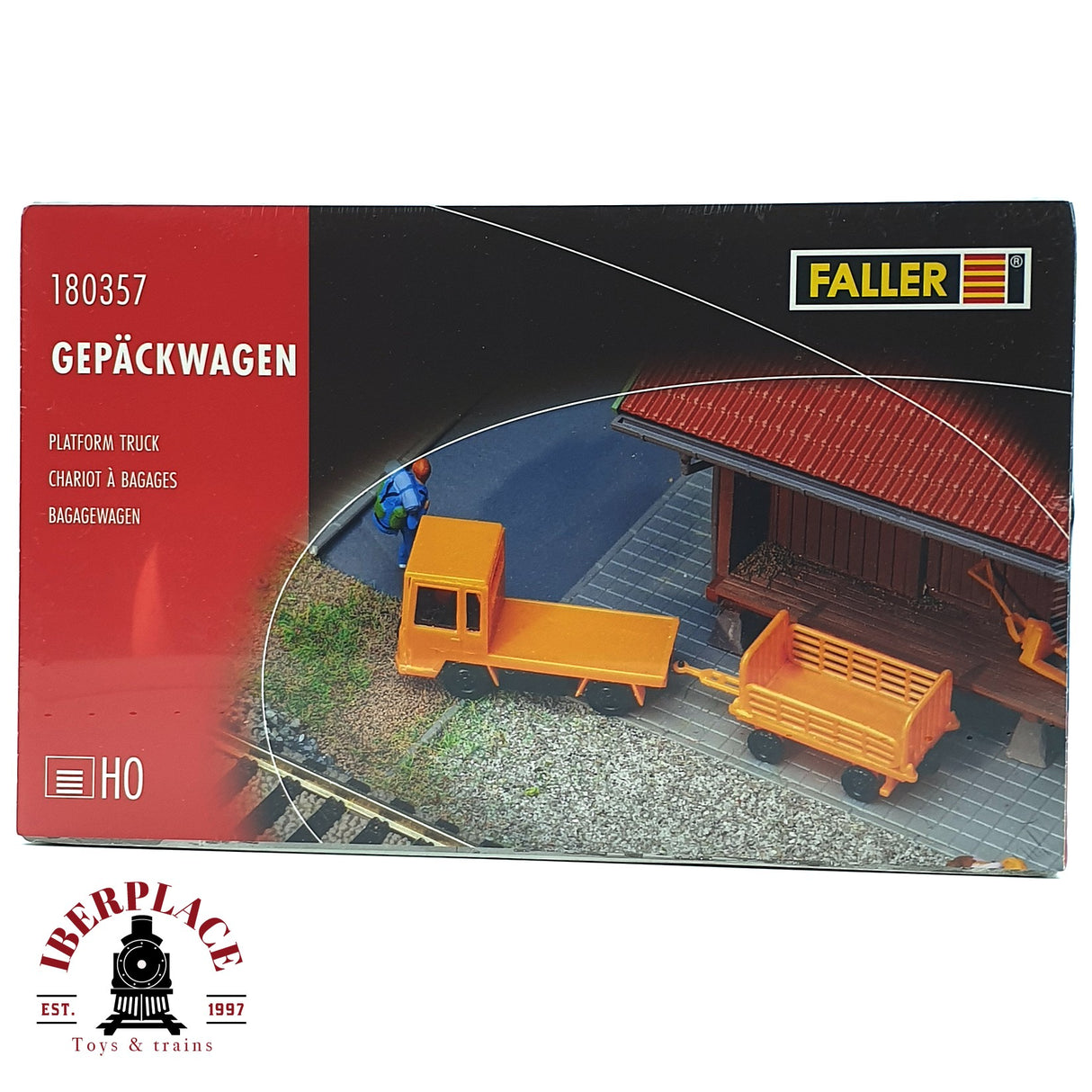 💡 Faller 180357 Carro de equipajes Kit de montaje H0 escala 1:87 E18