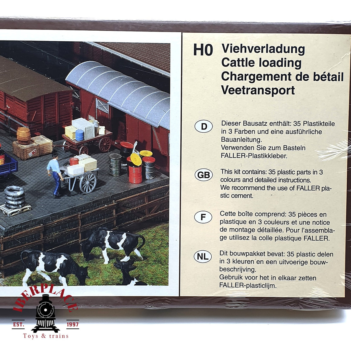 💡 Faller 120230 Carga de ganado Kit de montaje H0 escala 1:87 E18