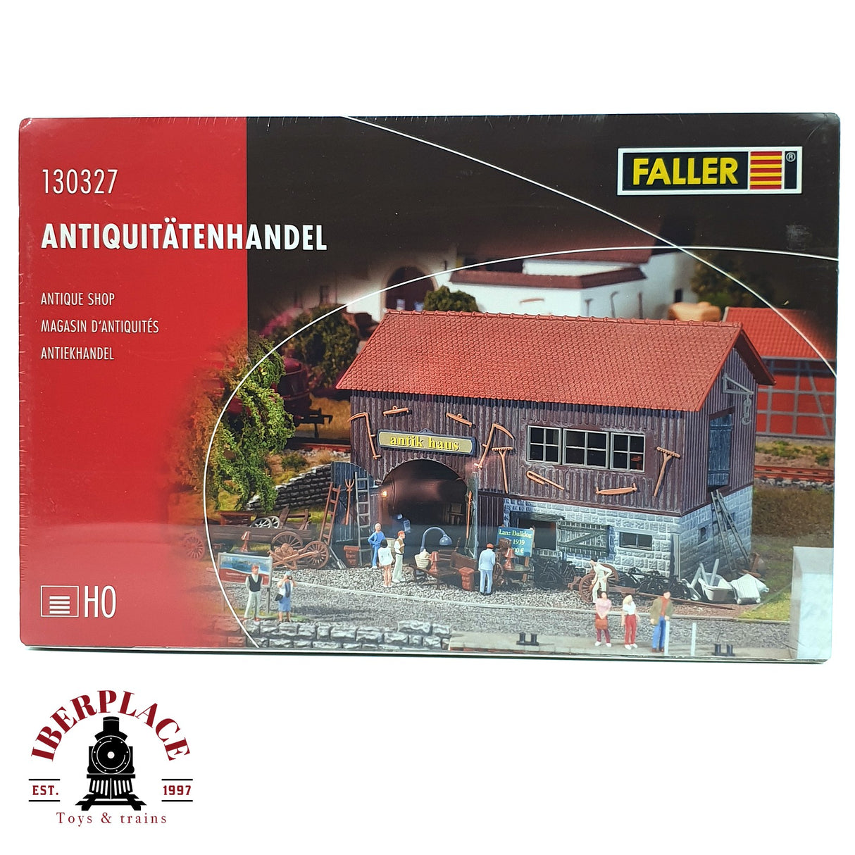 💡 Faller 130327 Comercio de antigüedades Kit de montaje H0 escala 1:87 E18