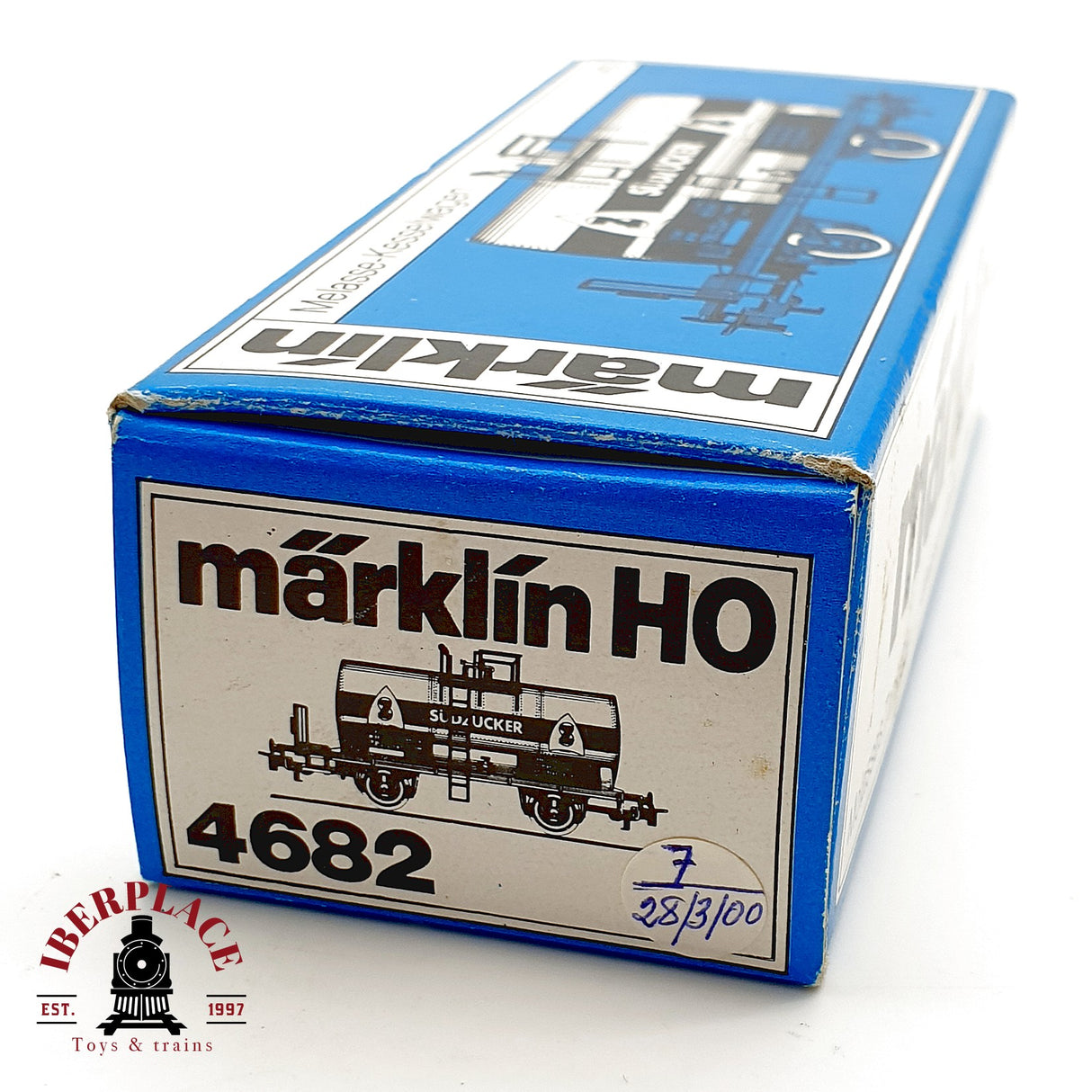♻️ Märklin 4682 Vagón Cisterna Melaza Südzucker DB AC H0 Escala 1:87