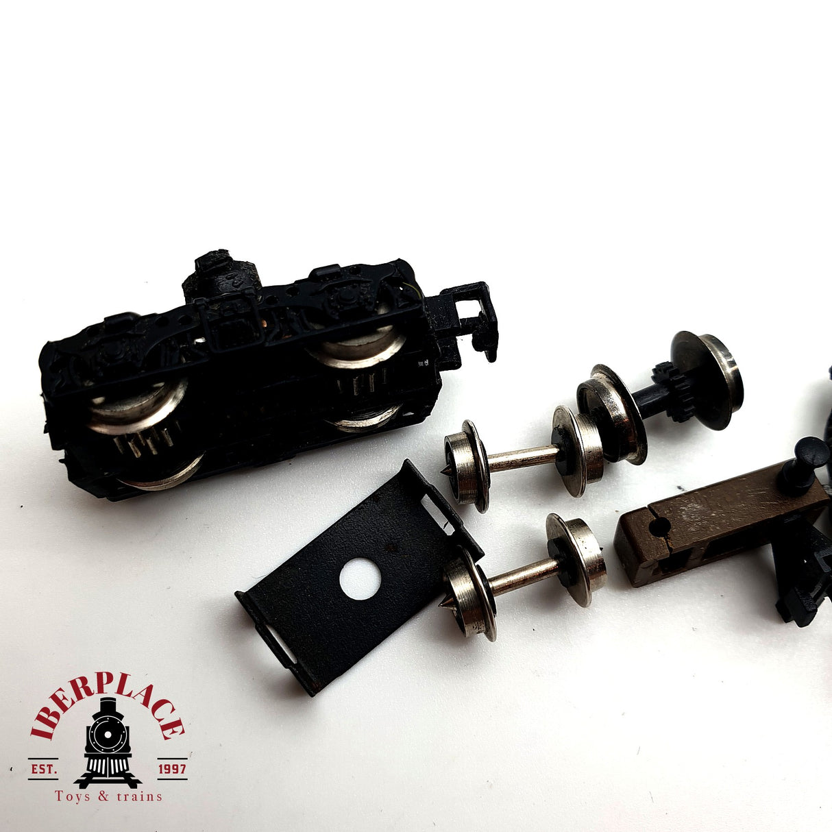 ♻️ Fleischmann vagon piezas para repuestos bogies ruedas N escala 1:160 V10