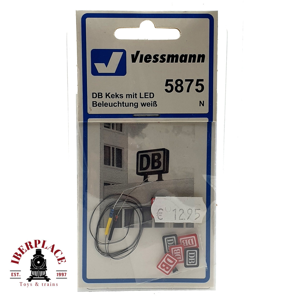 ♻️ Viessmann 5875 Letreros DB con iluminación N escala 1:160 E19