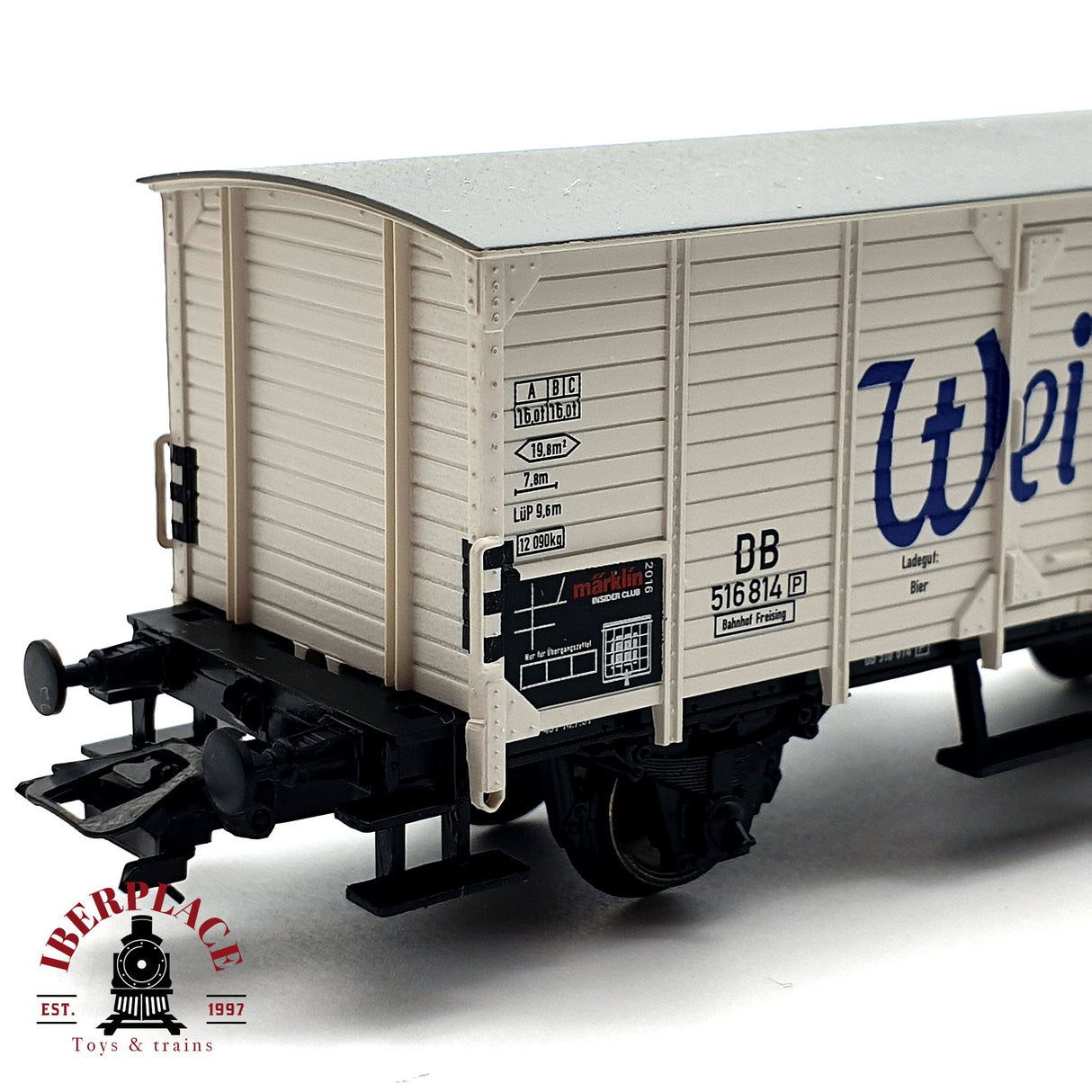 ♻️ Märklin 48166 vagon anual 2016 Weihenstephan DB H0 escala 1:87 E19