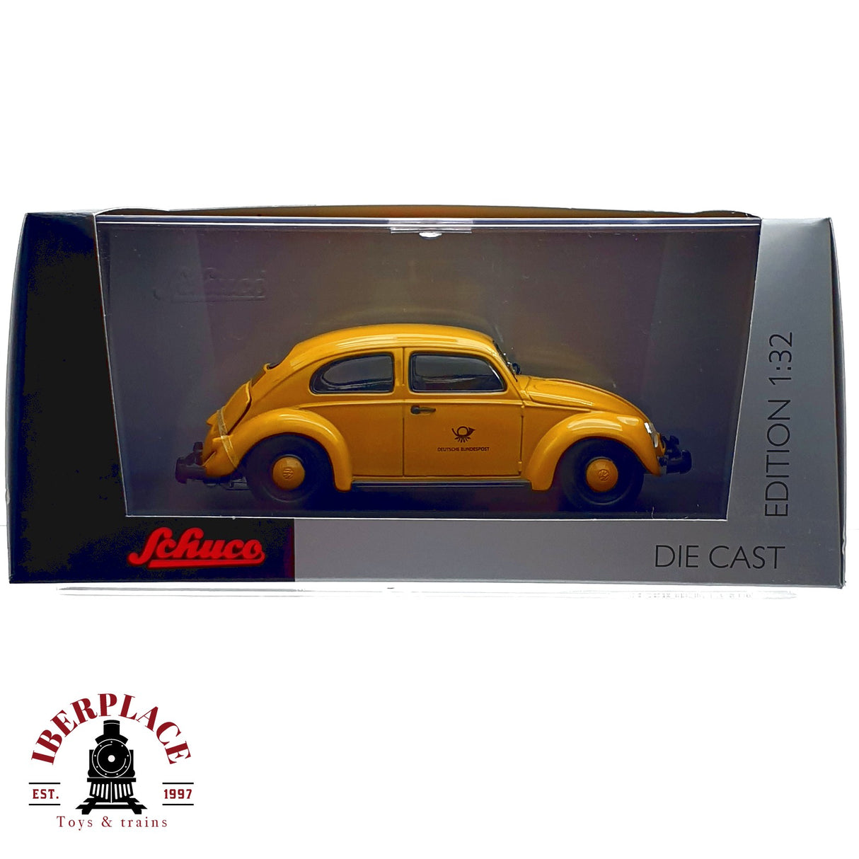 ♻️ Schuco 45 077 3900 Volkswagen Deutsche Bundespost VW Käfer escala 1:32 E20