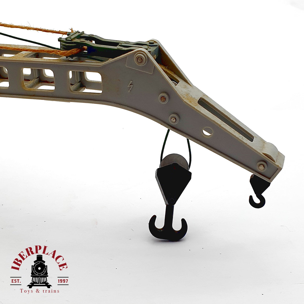 ♻️ Fleischmann vagón Grúa Krupp-Ardelt + Vagones Apoyo Accesorios 5597 DC H0 Escala 1:87