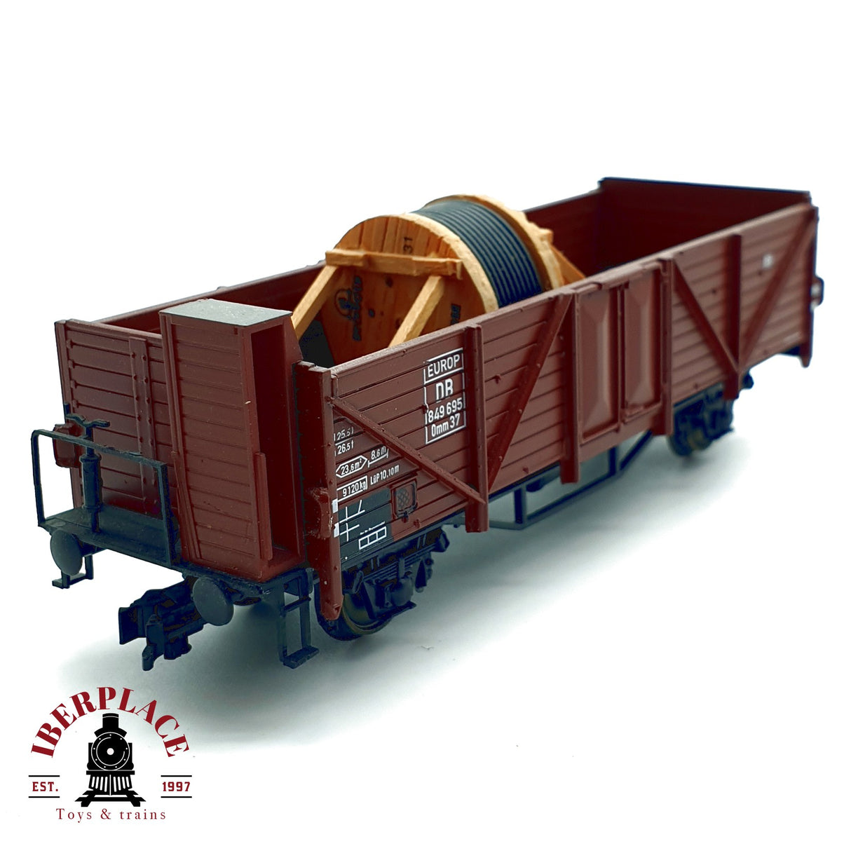 ♻️ Roco vagón mercancias de bordes altos EUROP DB 849 695 H0 escala 1:87 E20