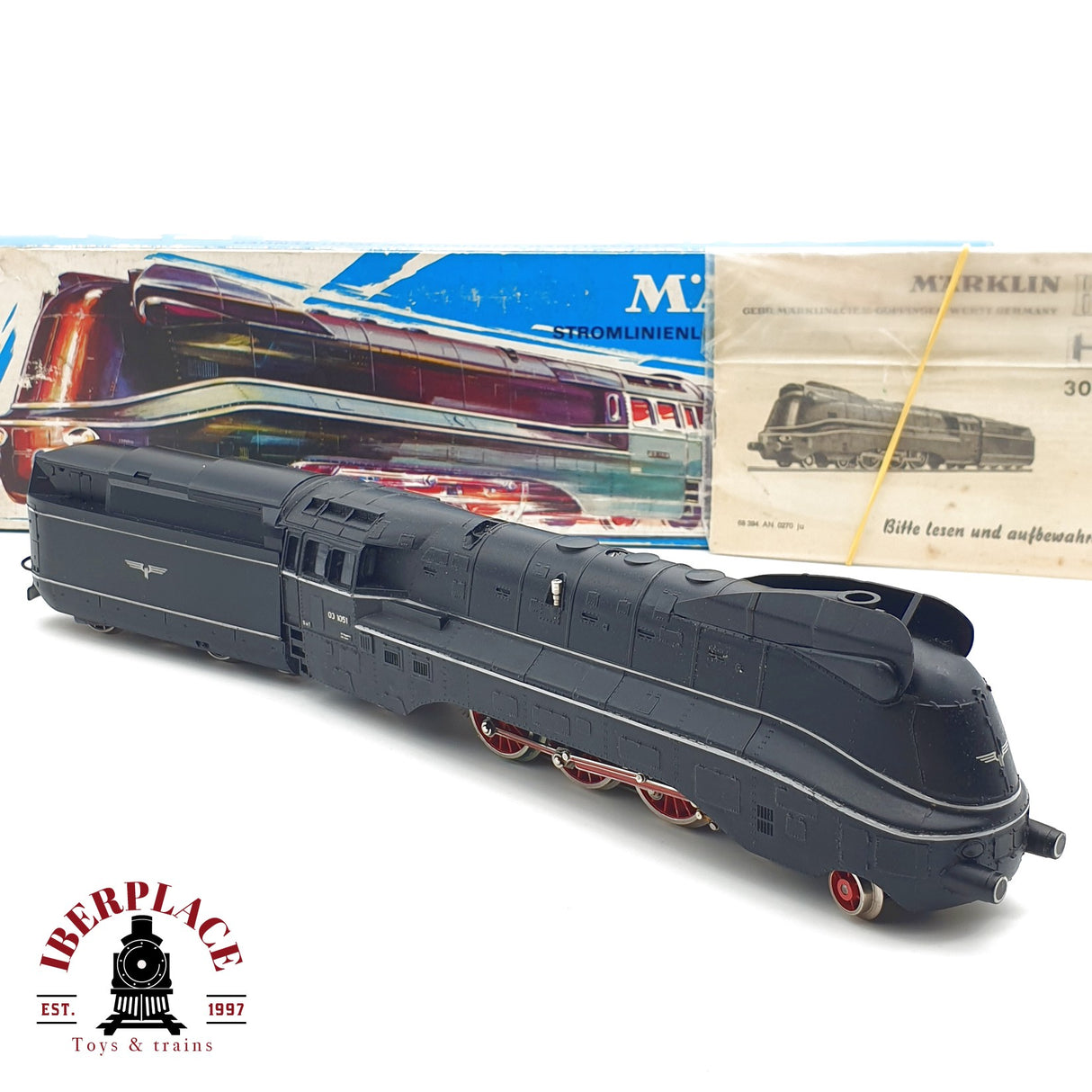 ♻️ AC Märklin 3094 Locomotora BR 03 1051 DRG H0 escala 1:87 A27