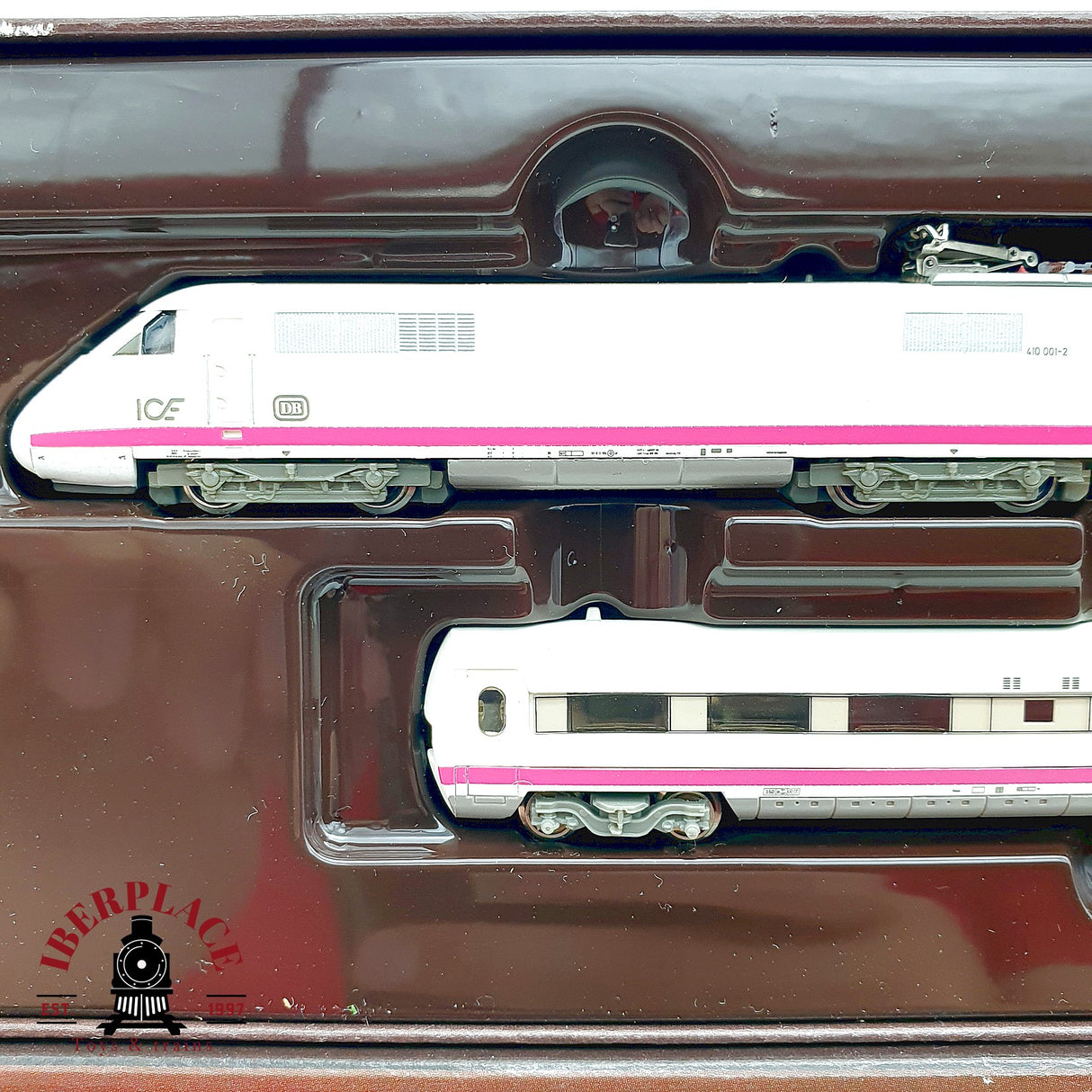 ♻️✨ Märklin mini-club 8871 Set Tren ICE 4x Piezas DB Ep V Escala Z 1:220