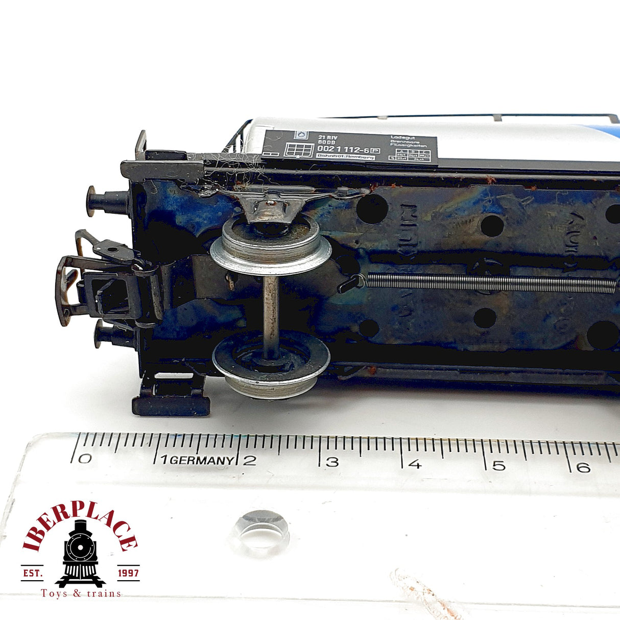 ♻️ Märklin Primex 4580 Vagón Cisterna Aral Plata DB AC H0 Escala 1:87
