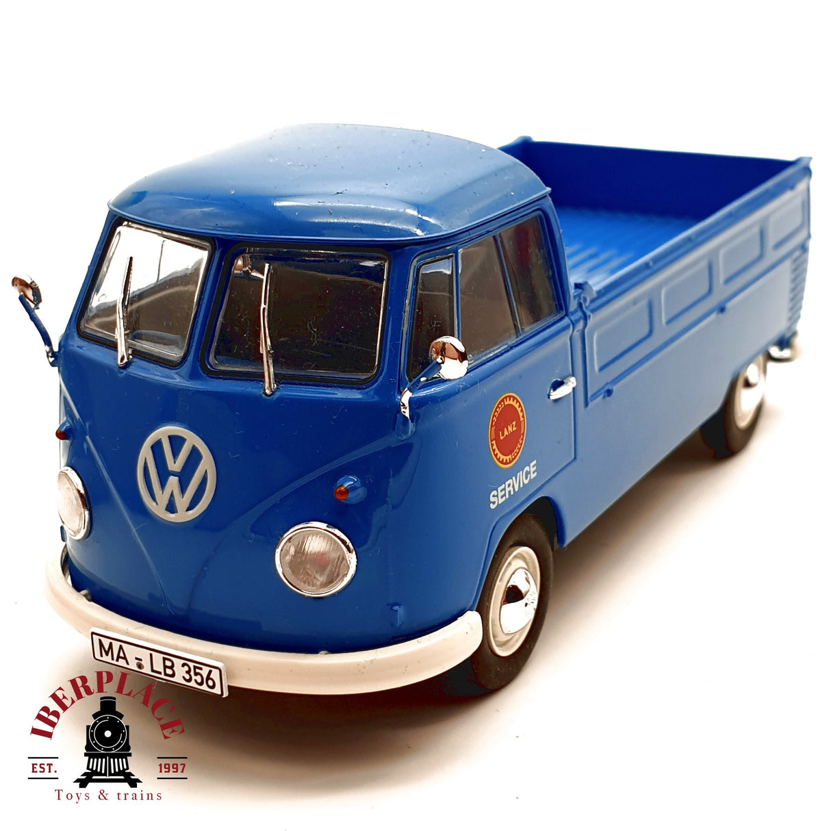 ♻️ Schuco 45 078 5800 Volkswagen T1b Lanz Bulldog Service Metal escala 1:32 E20