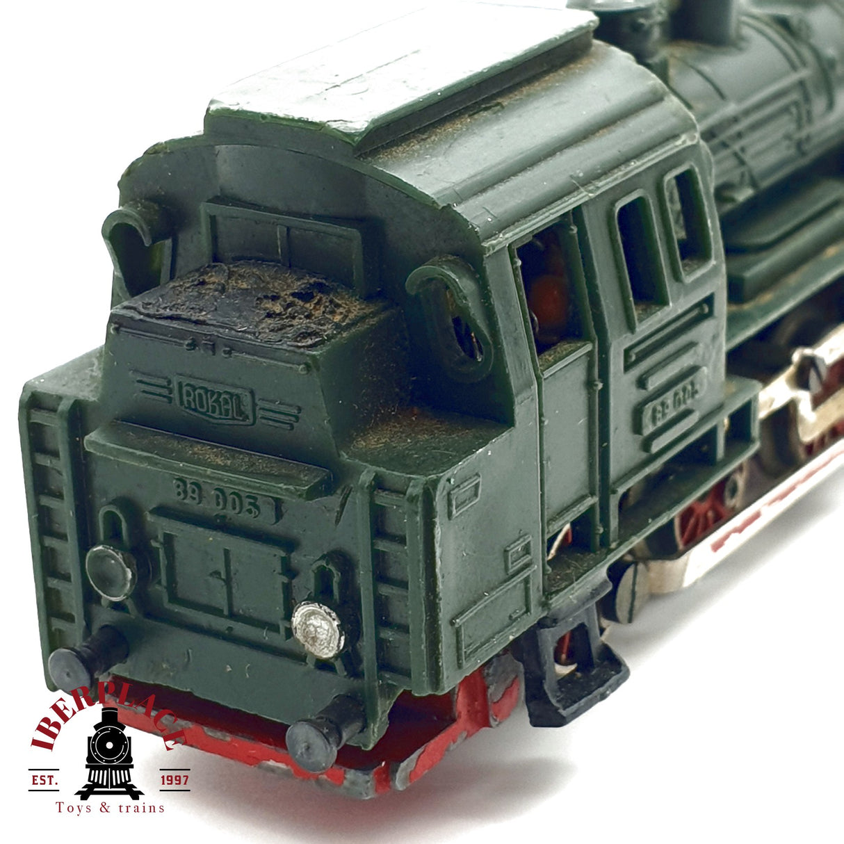 ♻️ 2x Rokal Locomotora + vagón pasajeros para piezas o recambios TT escala 1:120 E20