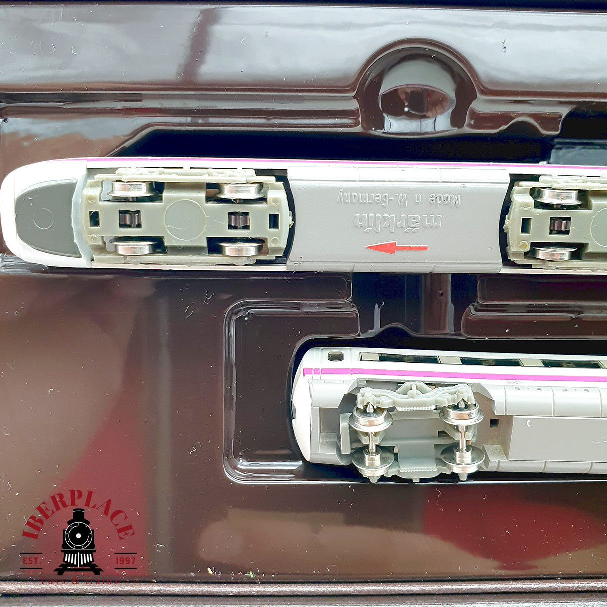 ♻️✨ Märklin mini-club 8871 Set Tren ICE 4x Piezas DB Ep V Escala Z 1:220