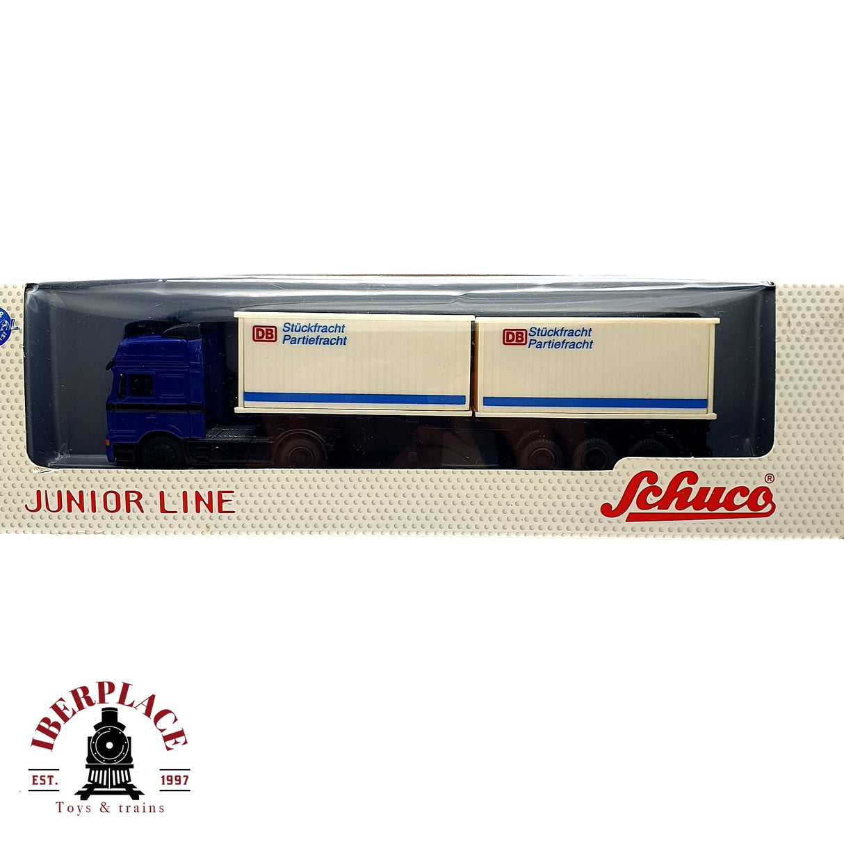 ♻️ Schuco 22630 Camión contenedor DB MAN F2000 H0 escala 1:87 E19