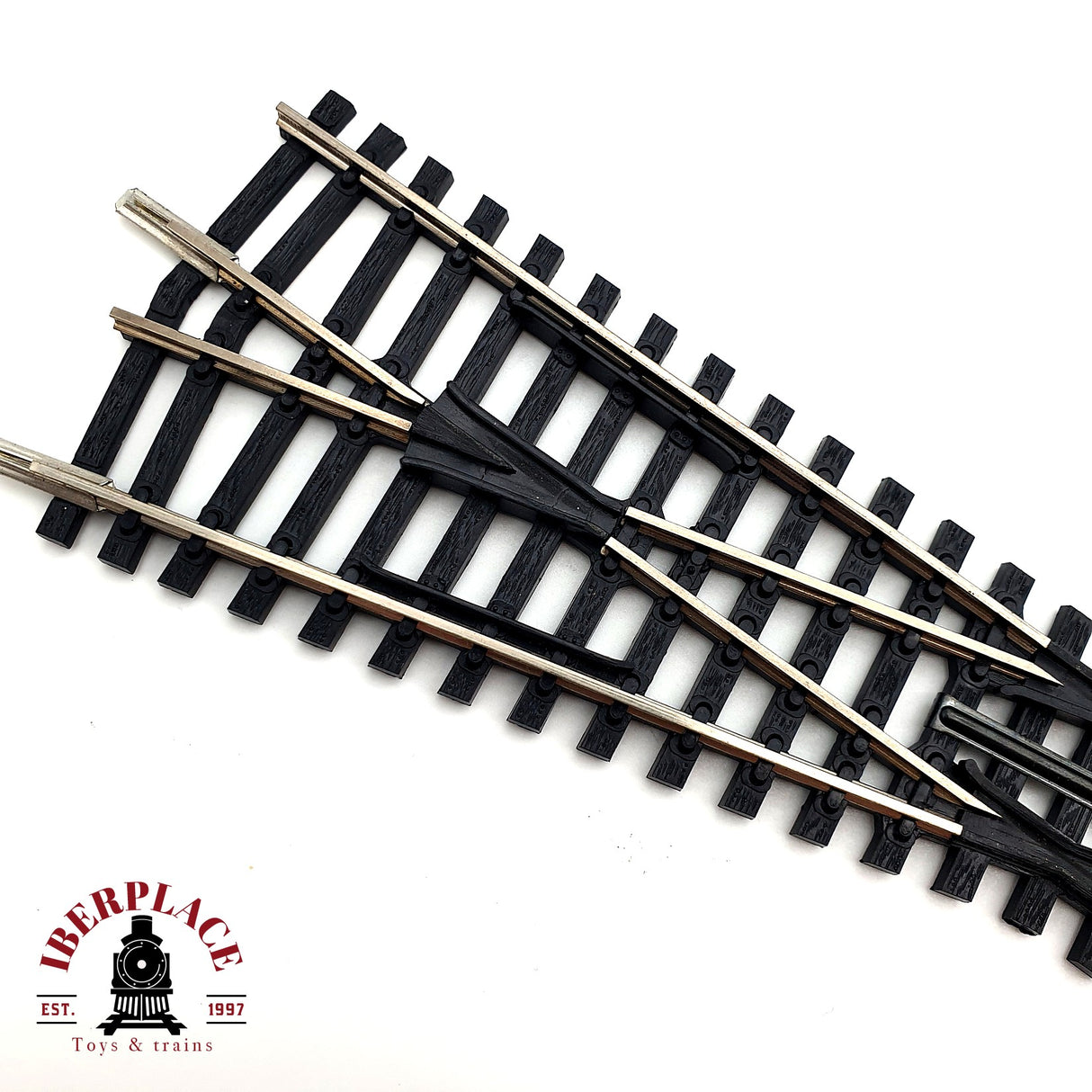 ♻️ Fleischmann cruce de vias H0 escala 1:87 V10