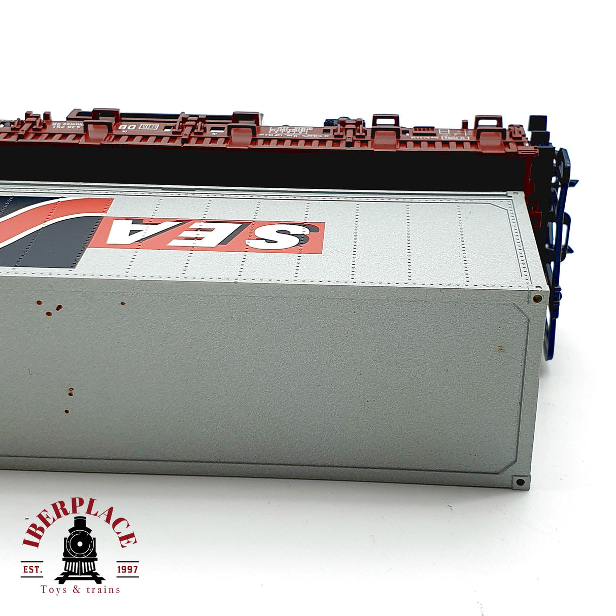 ♻️ Märklin 00760-07 Vagon portacontenedor SEA LAND Sgns DB AG H0 1:87 AC