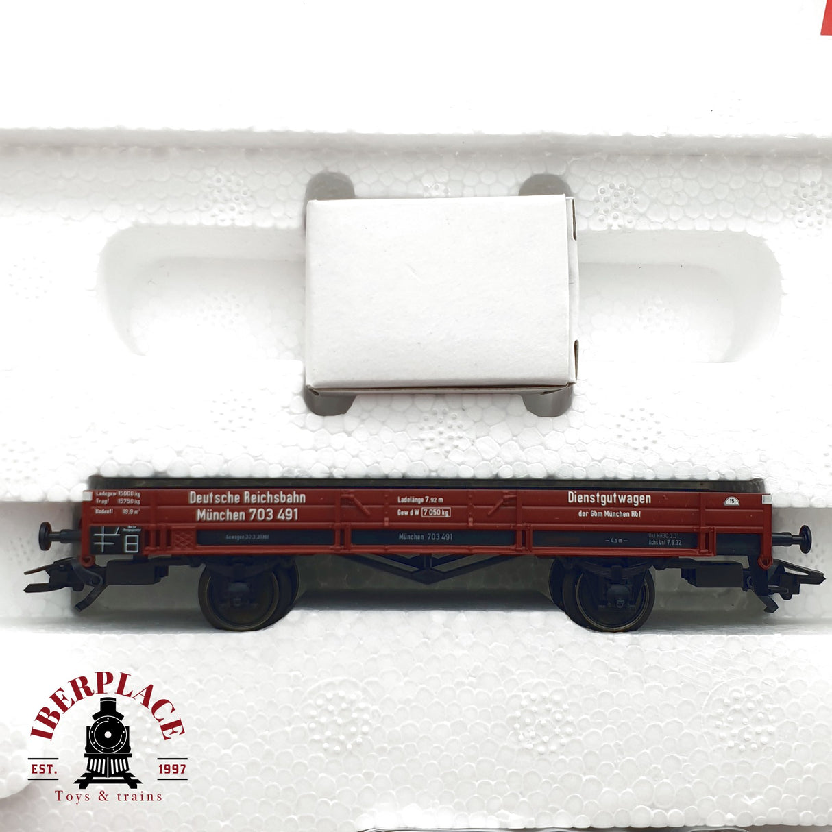 ♻️ Märklin 47901 set de vagones para la construcción de vias H0 escala 1:87 E21