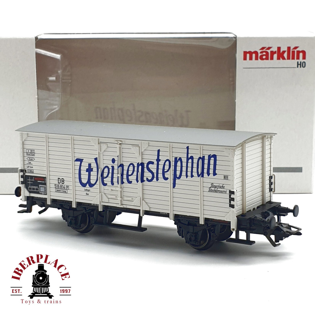 ♻️ Märklin 48166 vagón jahreswagen 2016 Weihenstephan DB H0 escala 1:87 A27