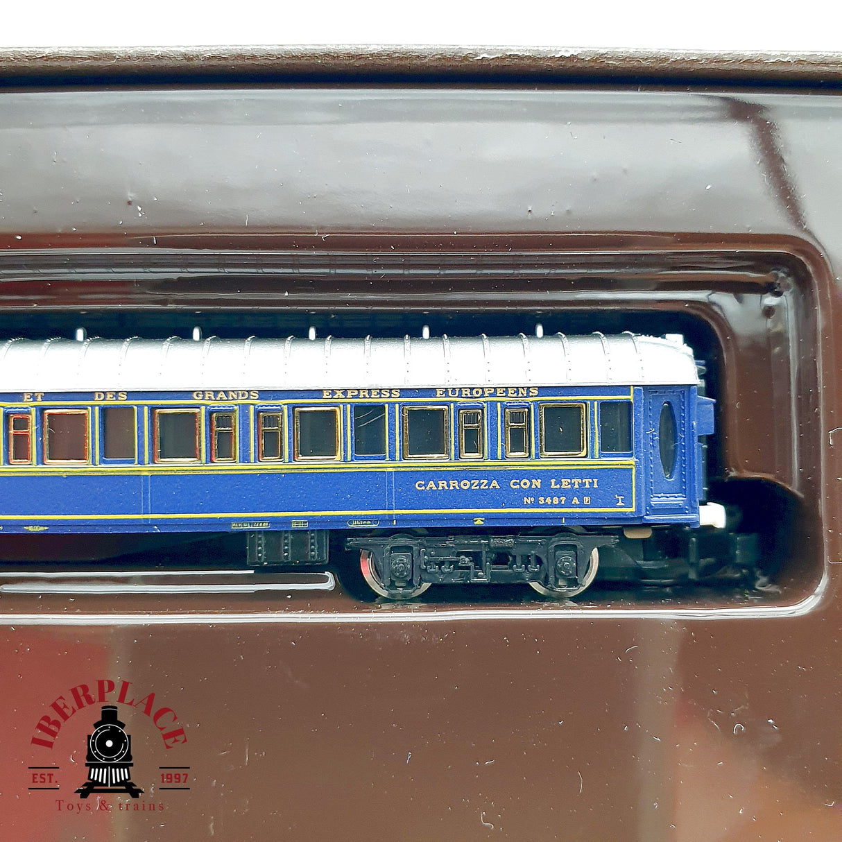 ♻️✨ Märklin mini-club 8777 Set 3x Vagones CIWL Orient Express Escala Z