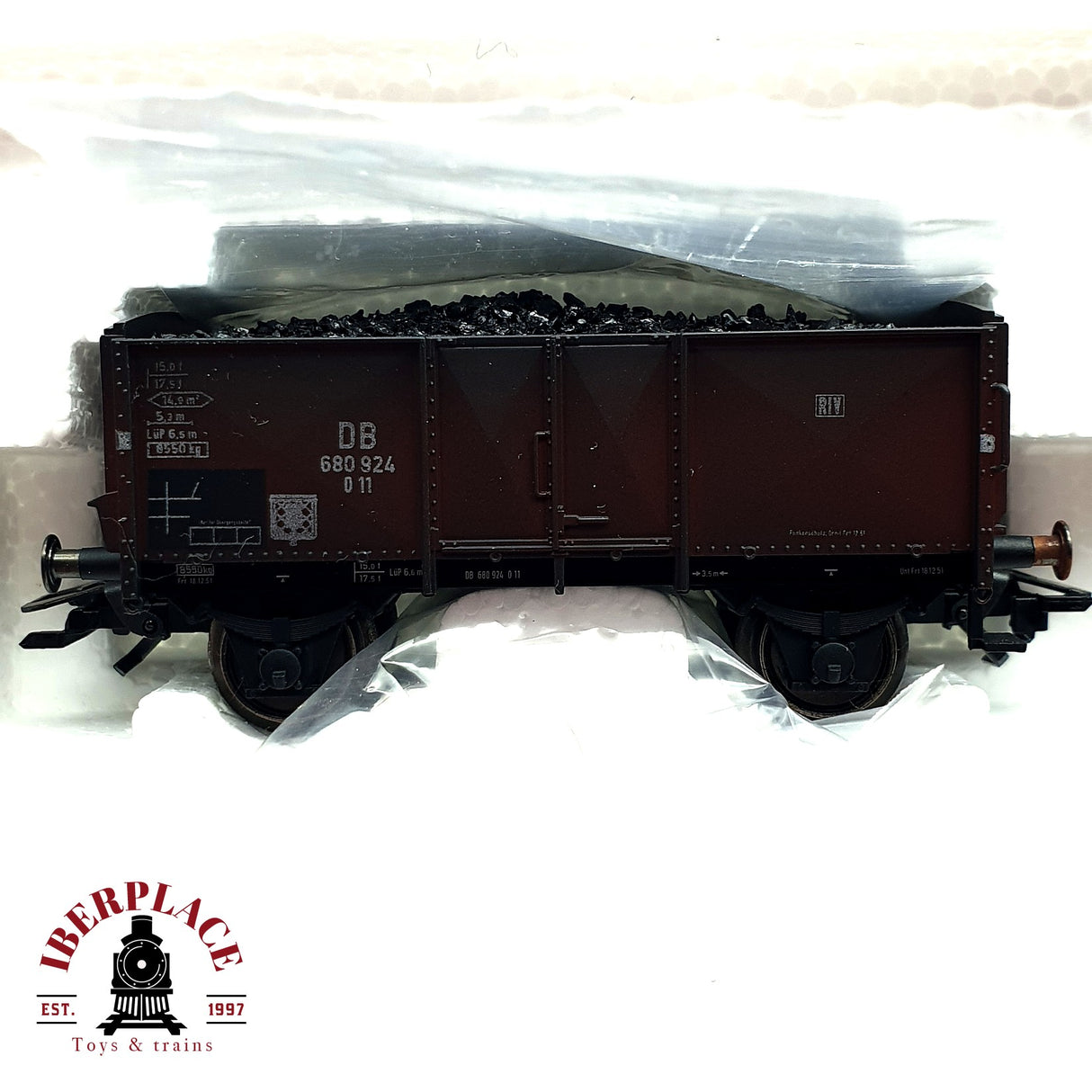 ♻️ Märklin 46030 Set de mercancias con carbón DB DR H0 escala 1:87 E19