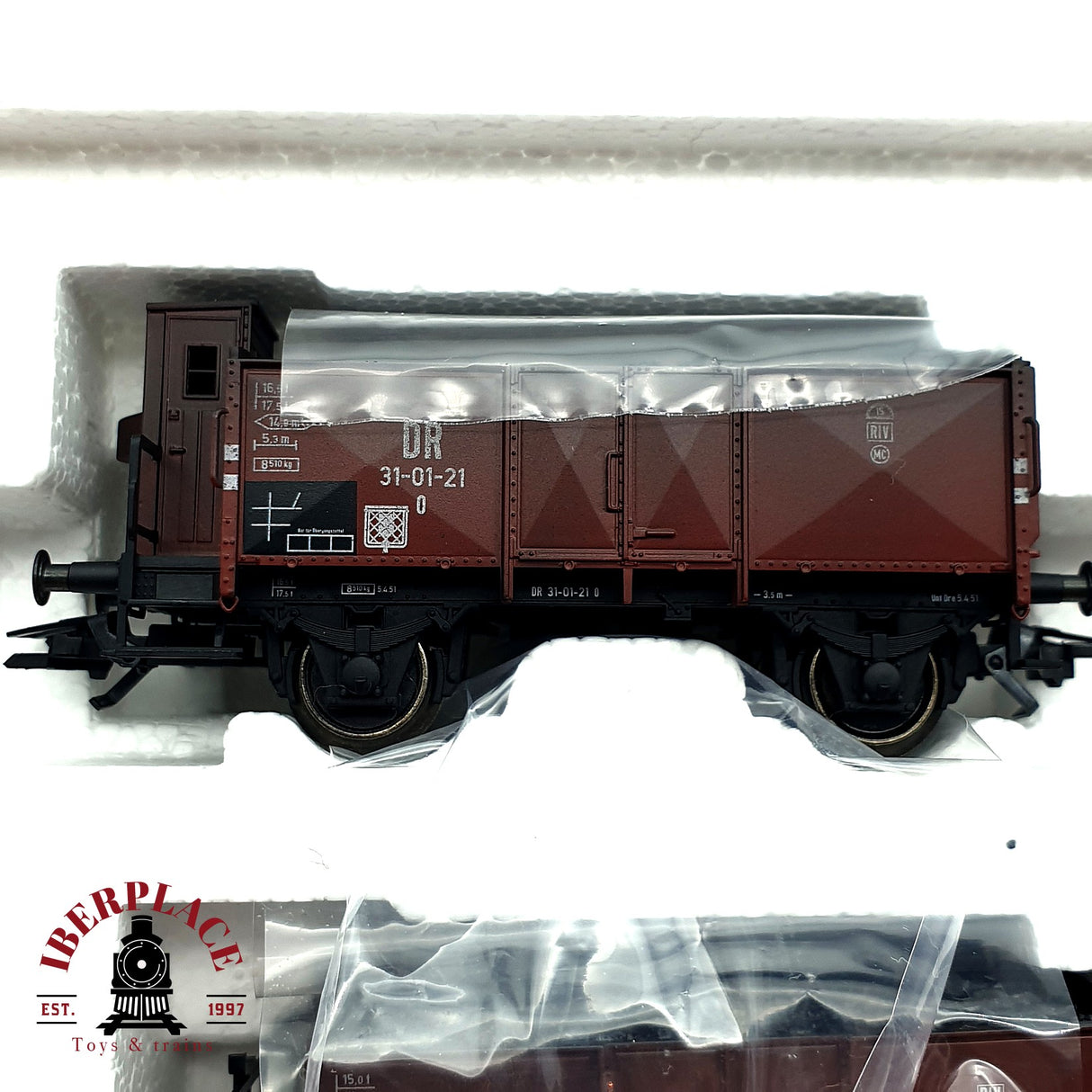 ♻️ Märklin 46030 Set de mercancias con carbón DB DR H0 escala 1:87 E19