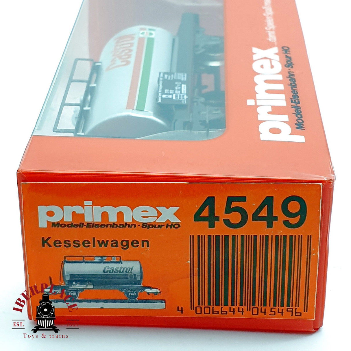 ♻️ Märklin Primex 4549 Vagón Cisterna Castrol Plata H0 Escala 1:87