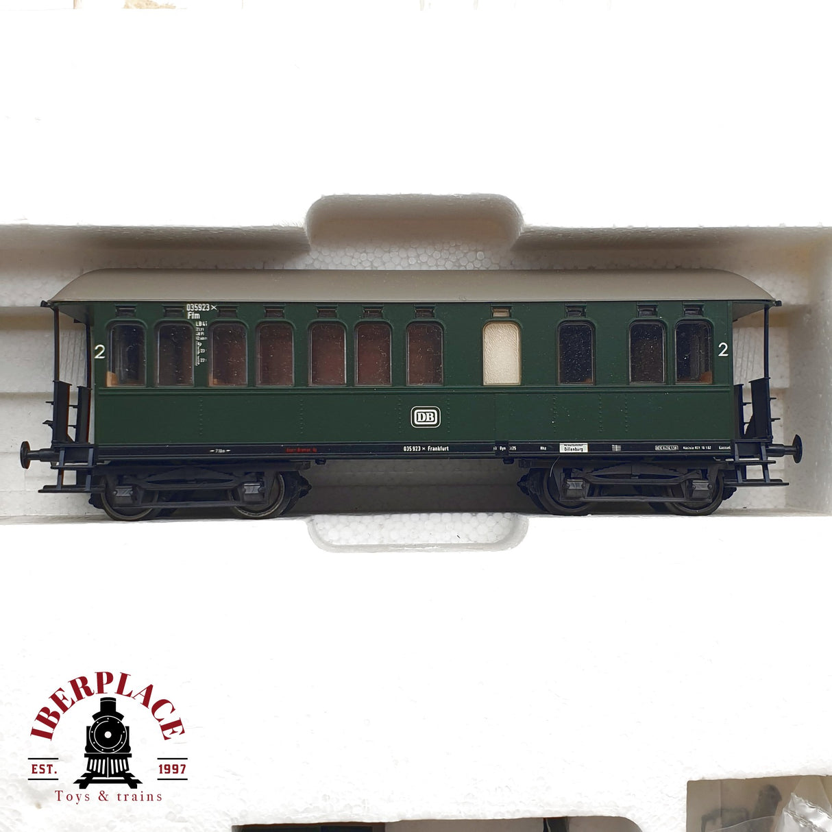 ♻️ DC Liliput 875 0789 Set Tren de pasajeros DB 75 118 clase 2 H0 escala 1:87 E21