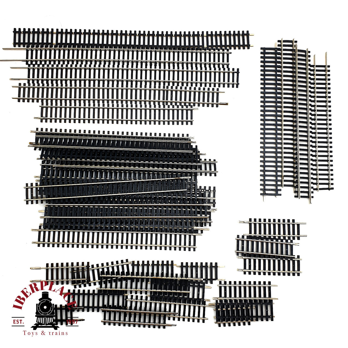 ♻️ 40x Roco vías rectas 4446 42202 42201 H0 escala 1:87 V10