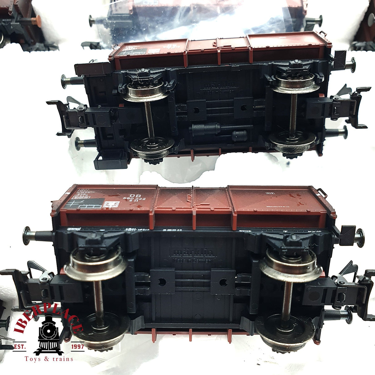 ♻️ Märklin 46030 Set de mercancias con carbón DB DR H0 escala 1:87 E19