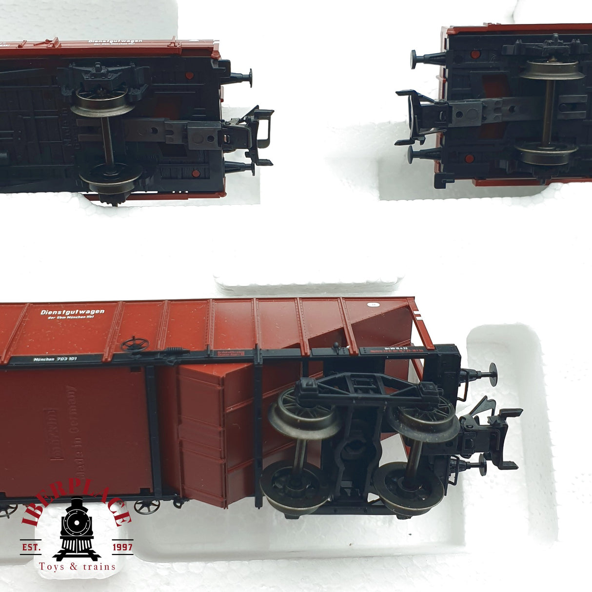 ♻️ Märklin 47901 set de vagones para la construcción de vias H0 escala 1:87 E21