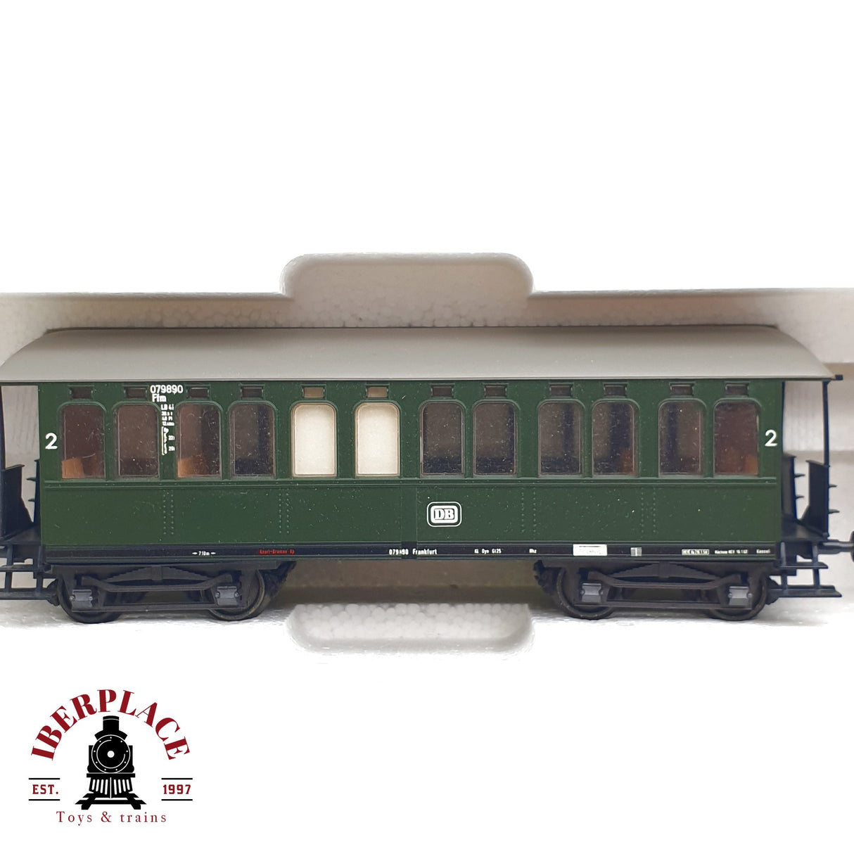 ♻️ DC Liliput 875 0789 Set Tren de pasajeros DB 75 118 clase 2 H0 escala 1:87 E21