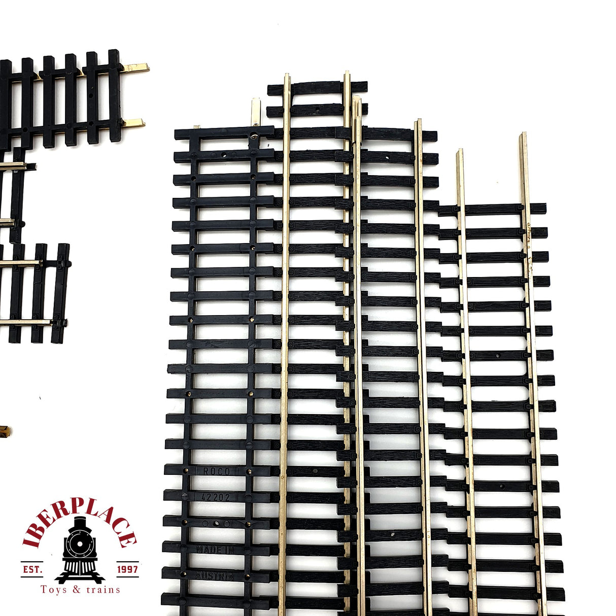 ♻️ 40x Roco vías rectas 4446 42202 42201 H0 escala 1:87 V10