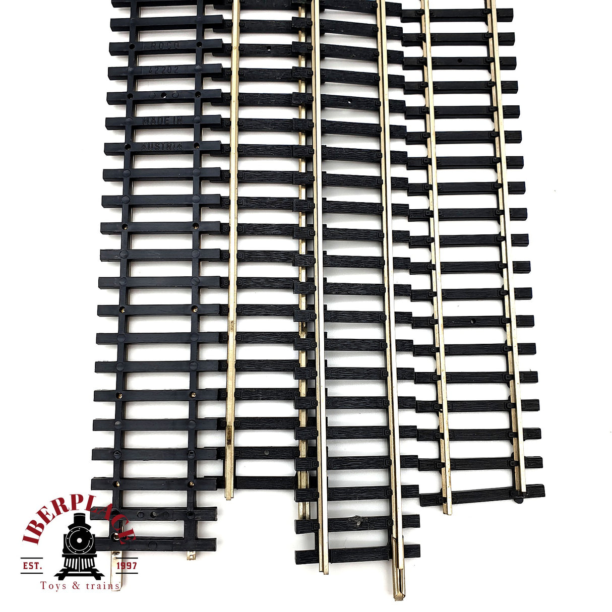 ♻️ 40x Roco vías rectas 4446 42202 42201 H0 escala 1:87 V10