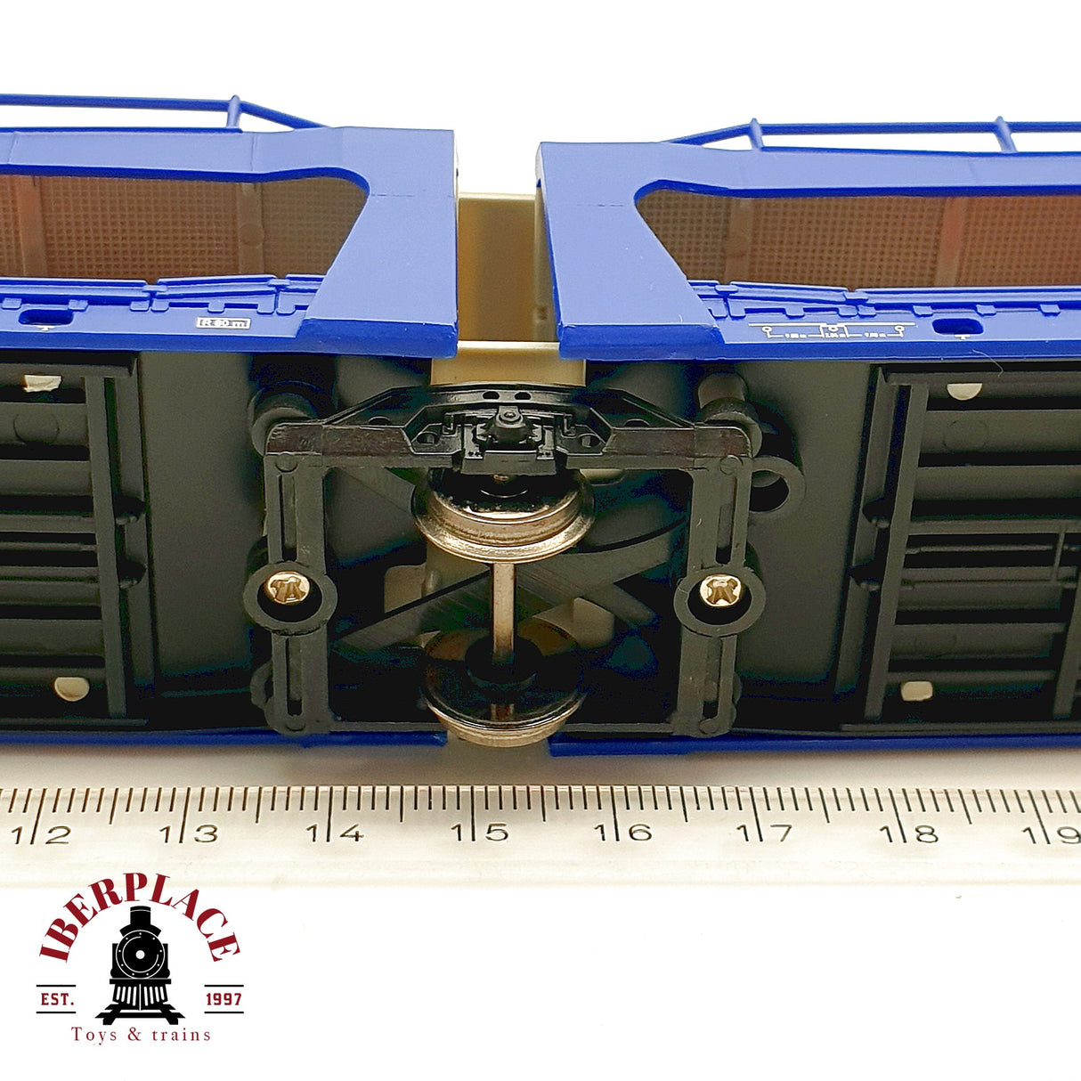 ♻️ Electrotren 6020 Vagon porte-autos TRANSFESA Hispanauto 8 Mini Cooper H0 1:87 DC