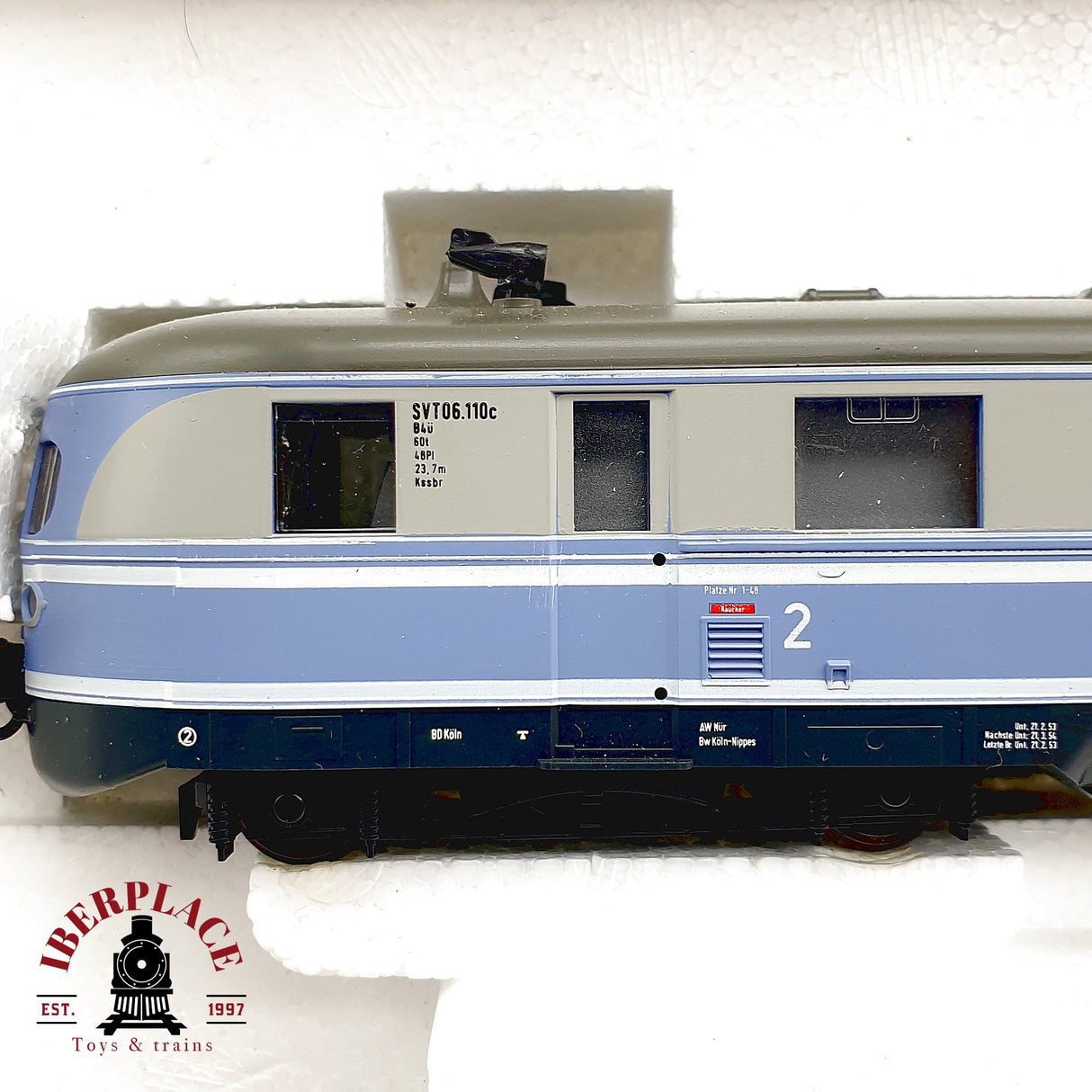 ♻️ Liliput Set 3 Automotores ET 11 DB Azul Gris Automotor Tren DC H0 Escala 1:87