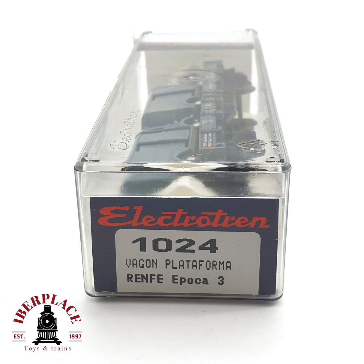 ♻️ Electrotren 1024 vagon plataforma RENFE Ep 3 con vehiculos H0 escala 1:87 A27 2/5