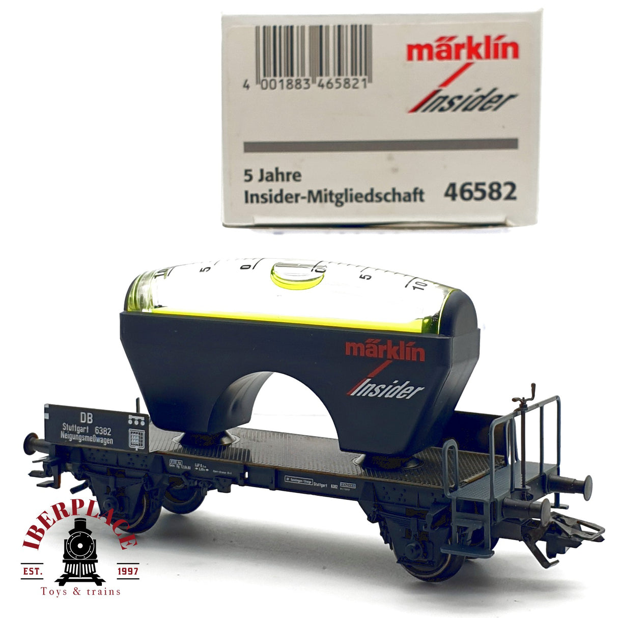 ♻️ Märklin 46582 vagón insider DB 6382 Stuttgart H0 escala 1:87 E21