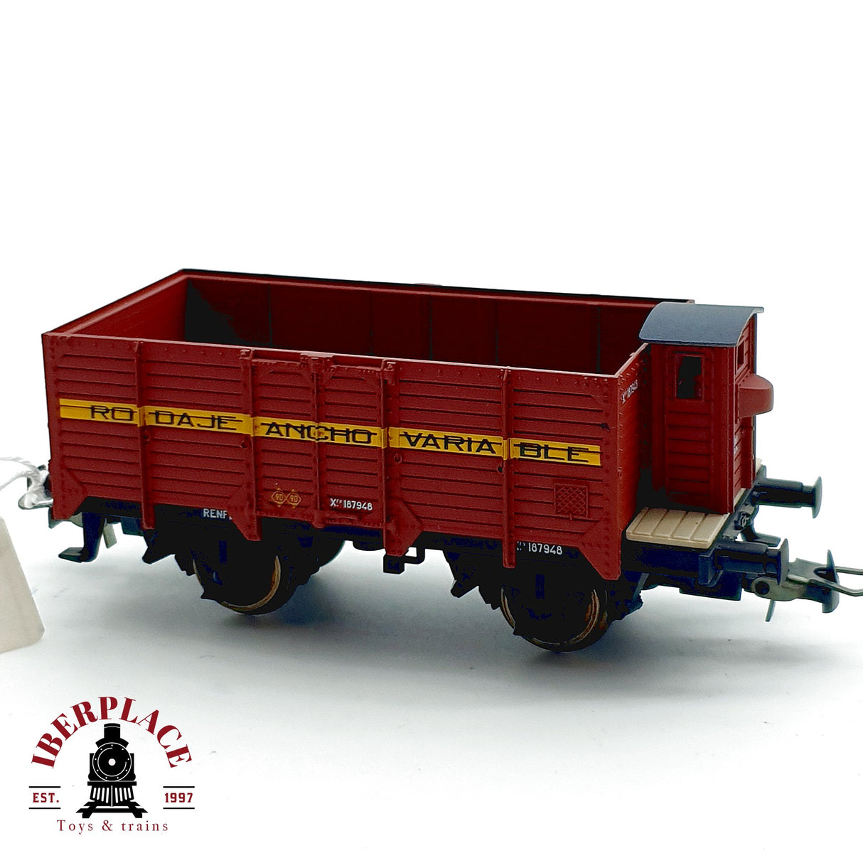 ♻️ Electrotren Bordes Altos Garita Rodaje Ancho Variable RENFE DC H0 Escala 1:87