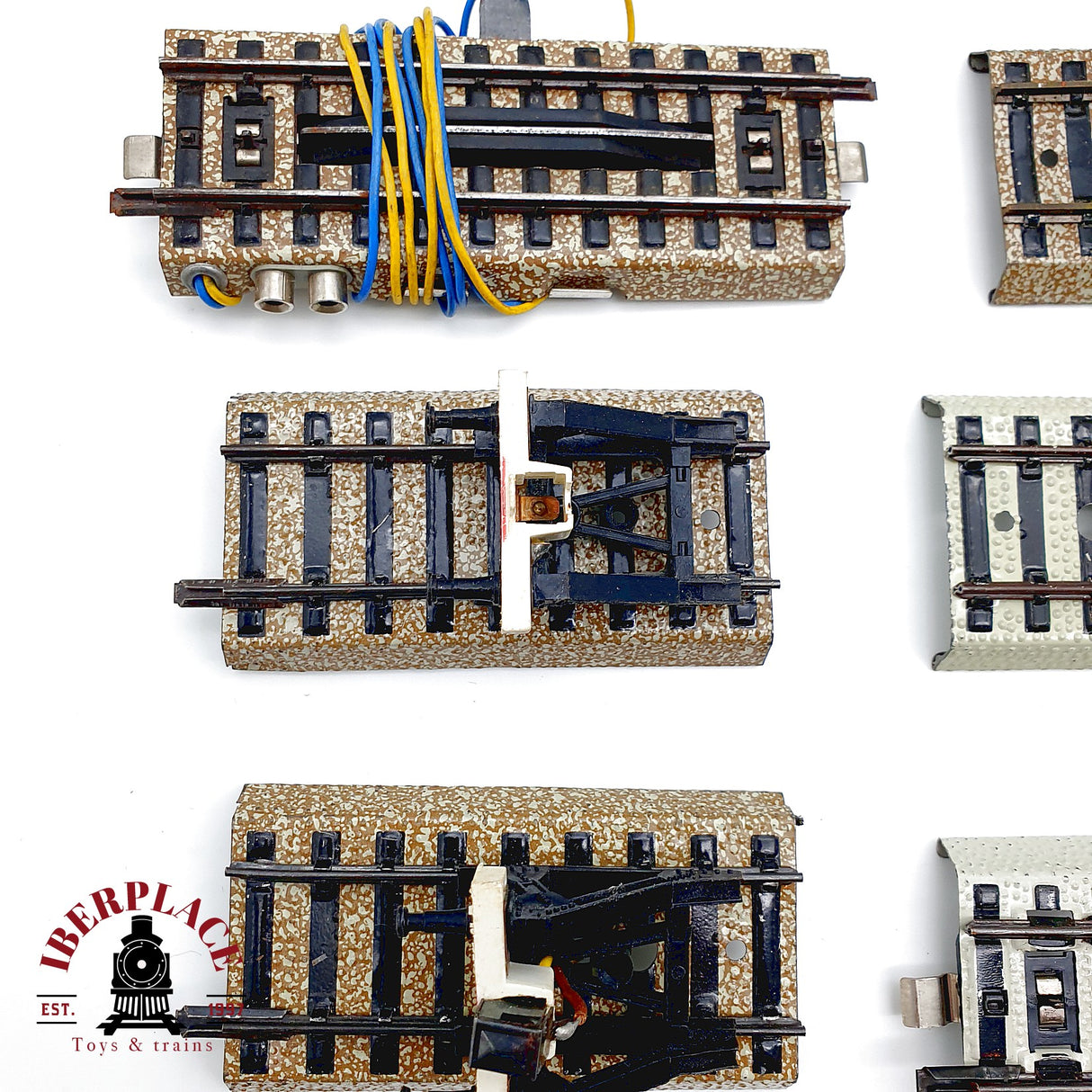 ♻️🚂 Märklin 20x vias 19x catenarias, pupitres de mando 7210 7072 5146 Escala H0 1:87