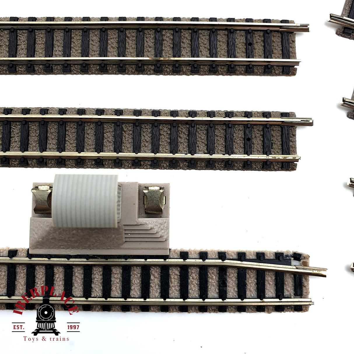 ♻️ Fleischmann 17x vías curvas rectas piezas complementarias ronda giratoria N escala 1:160 V10