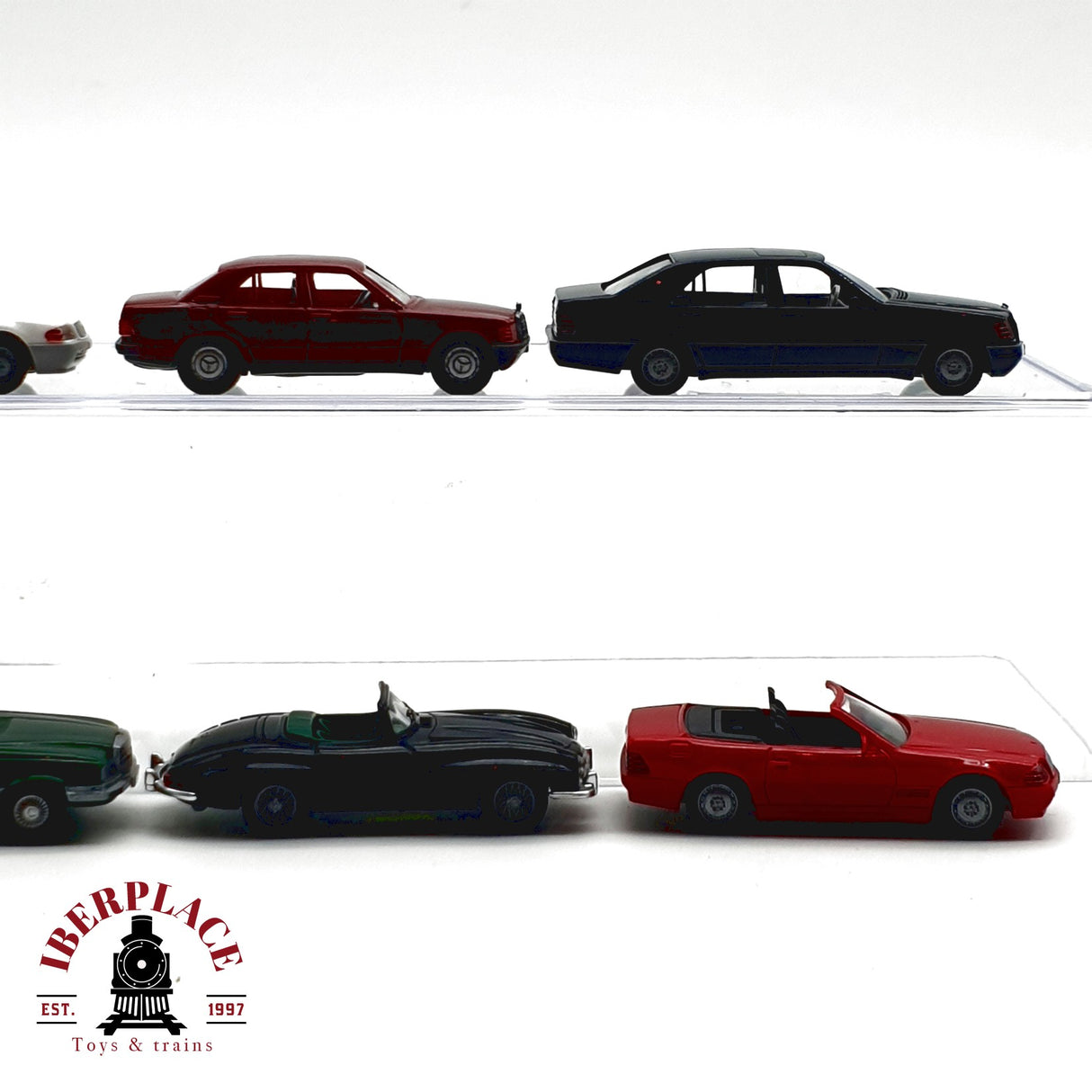♻️ 8x WIKING coches Mercedes Benz MB 350SL 450SE 190E H0 escala 1:87 E20