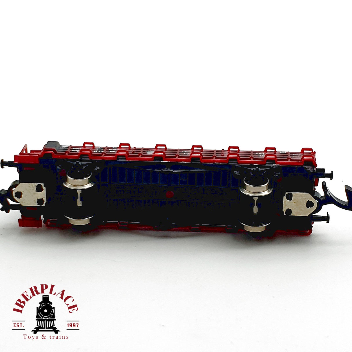 ✨♻️ Märklin 8658 Vagon Plataforma Bordes Rungwagen GOE Época I Mini Club Escala Z 1:220
