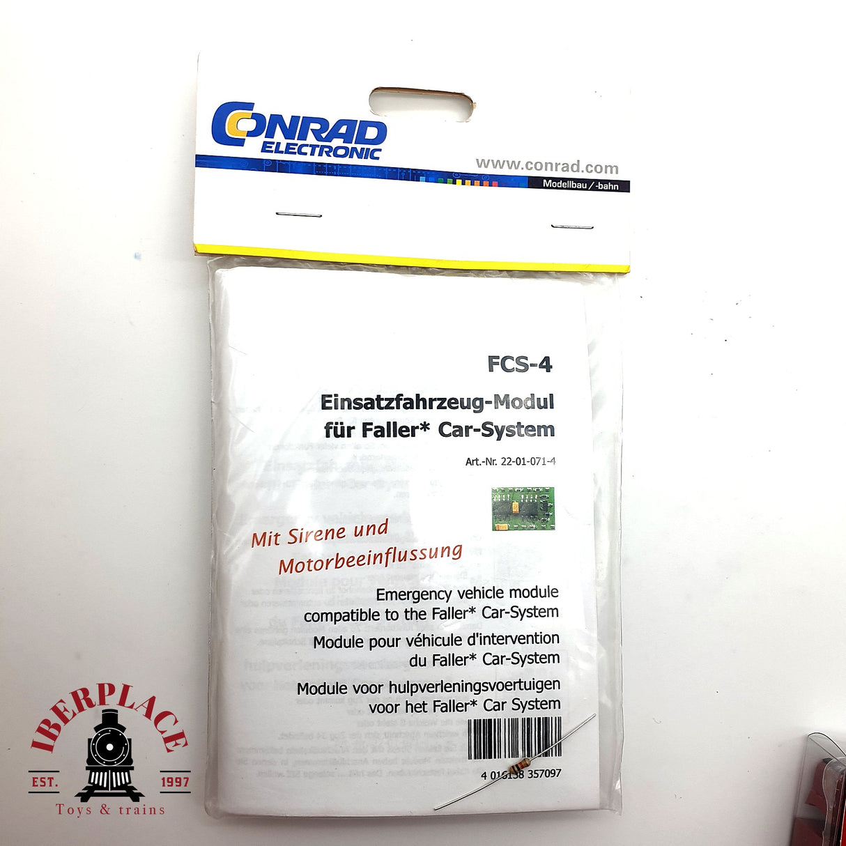 ♻️ Conrad FCS-4 Circuitos intermitentes de Vehículo Faller car system H0 escala 1:87 E19